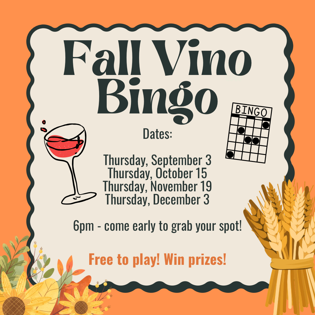 Chateau Winery &amp; Vineyard - Vino Bingo