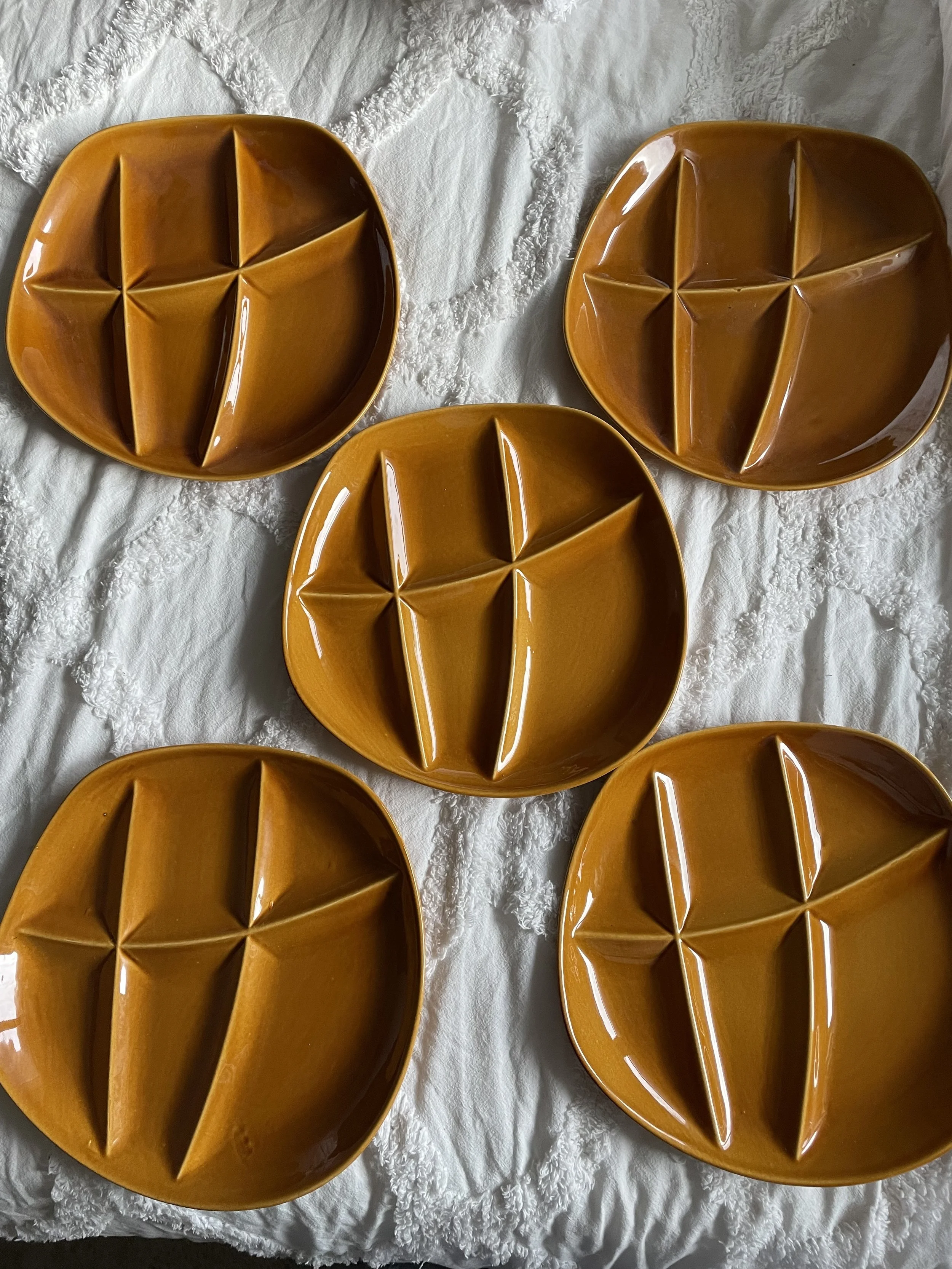 FAIENCERIE DE CHAROLLES MORIN皿３枚セットイエロー FAIENCERIE DE CHAROLLES MORIN皿3枚セットイエロー FAIENCERIE DE