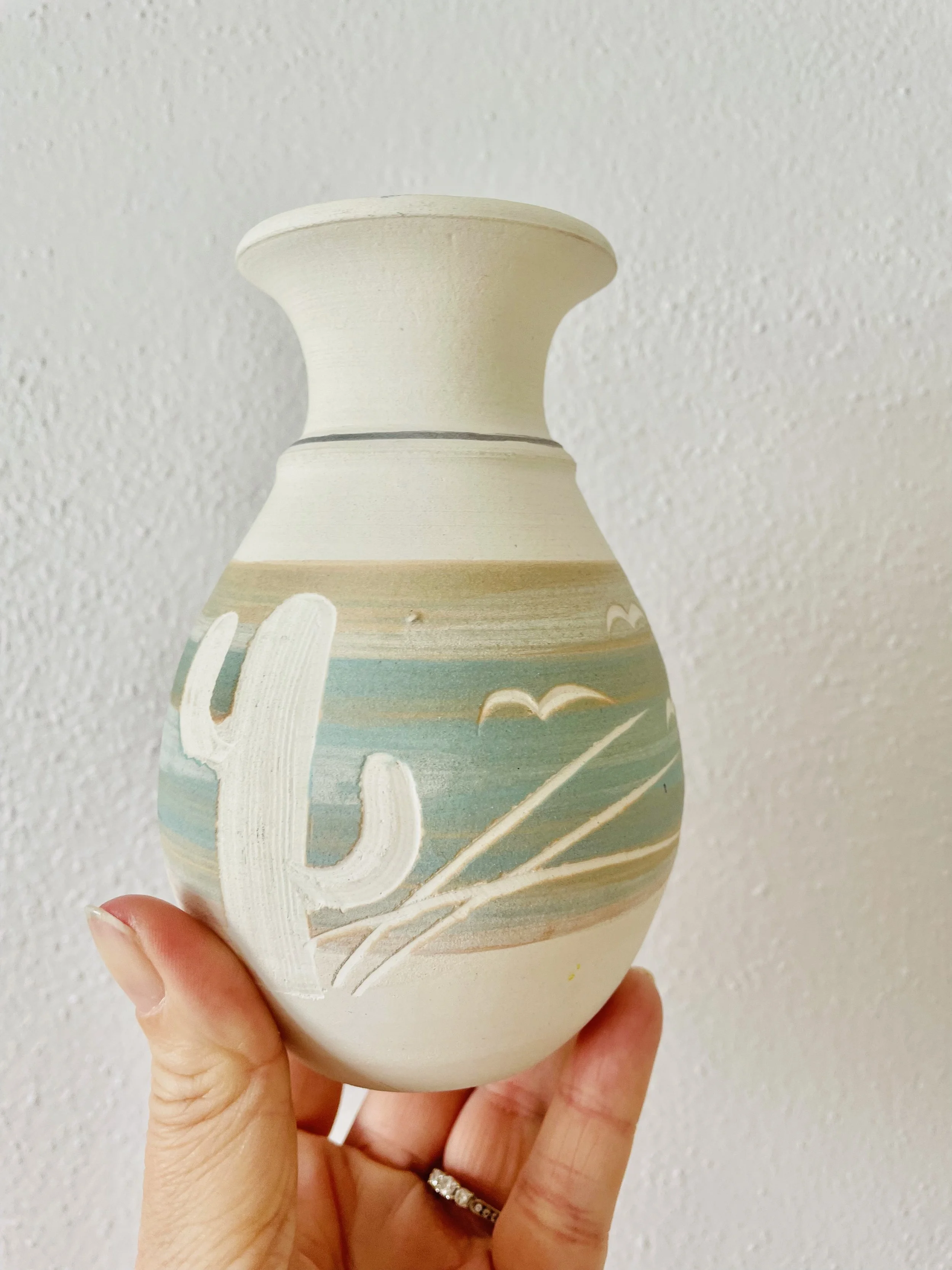 Vintage Acevloza Mexico Southwestern Art Pottery