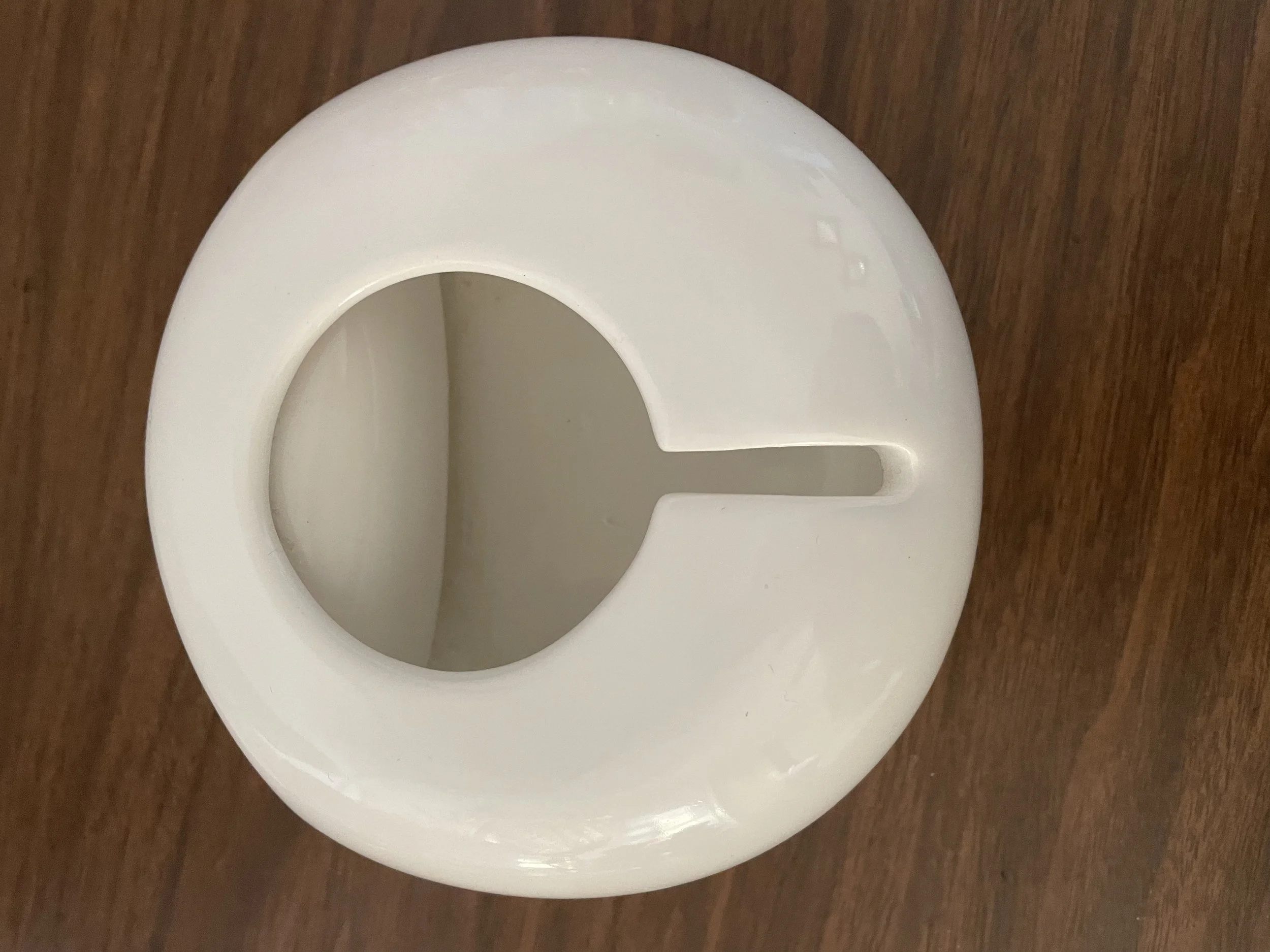 SicArt White Ashtray  - Italy vintage