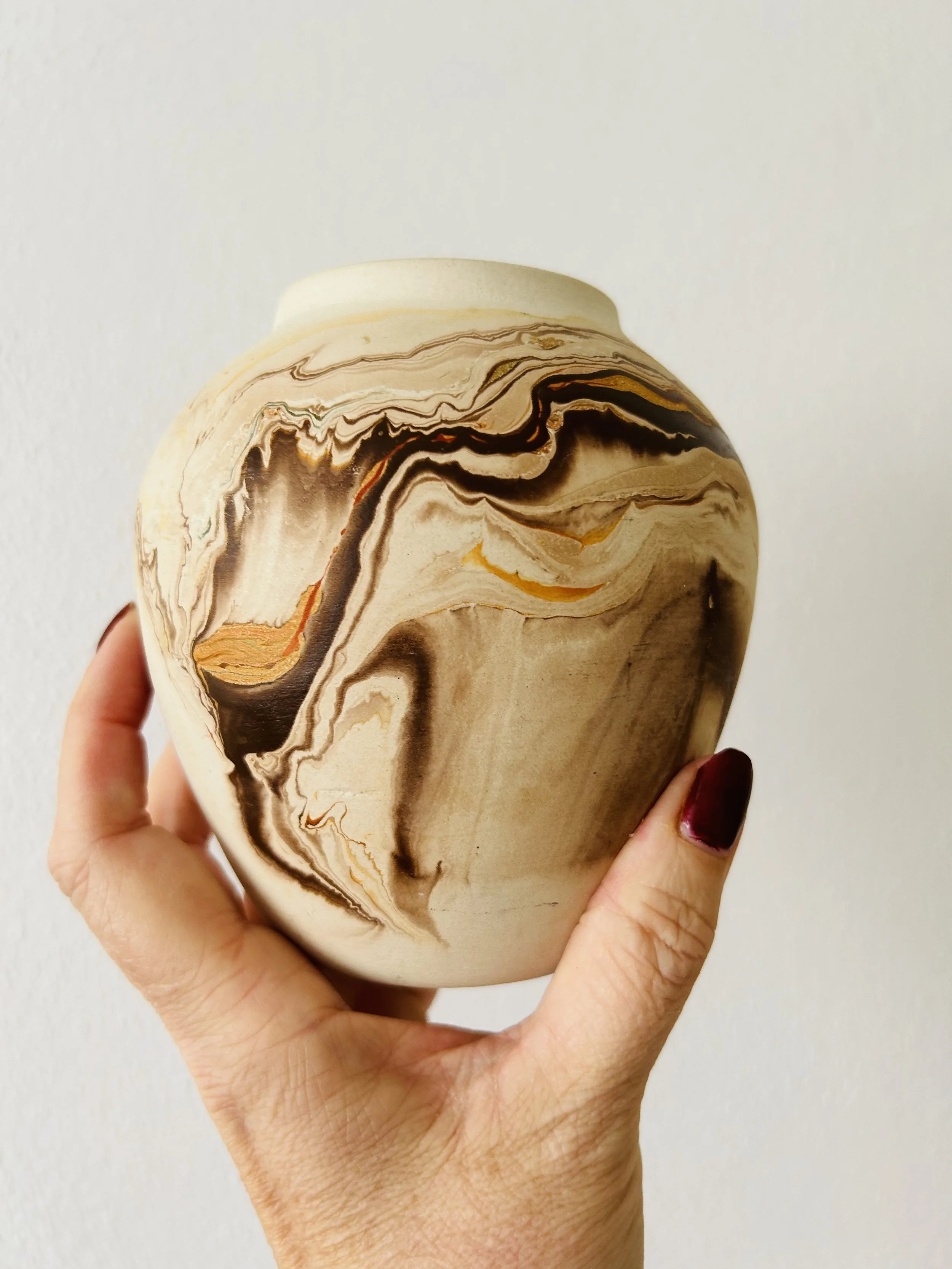 Nemadji Pottery Vase