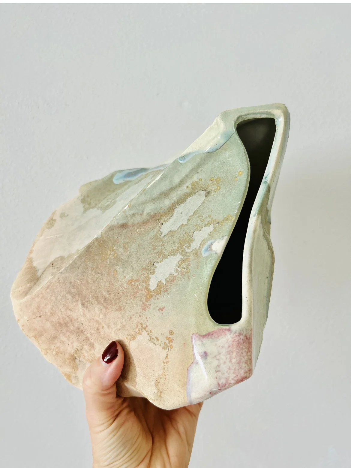 Tony Evans Designs Ancient Sands Raku Vase