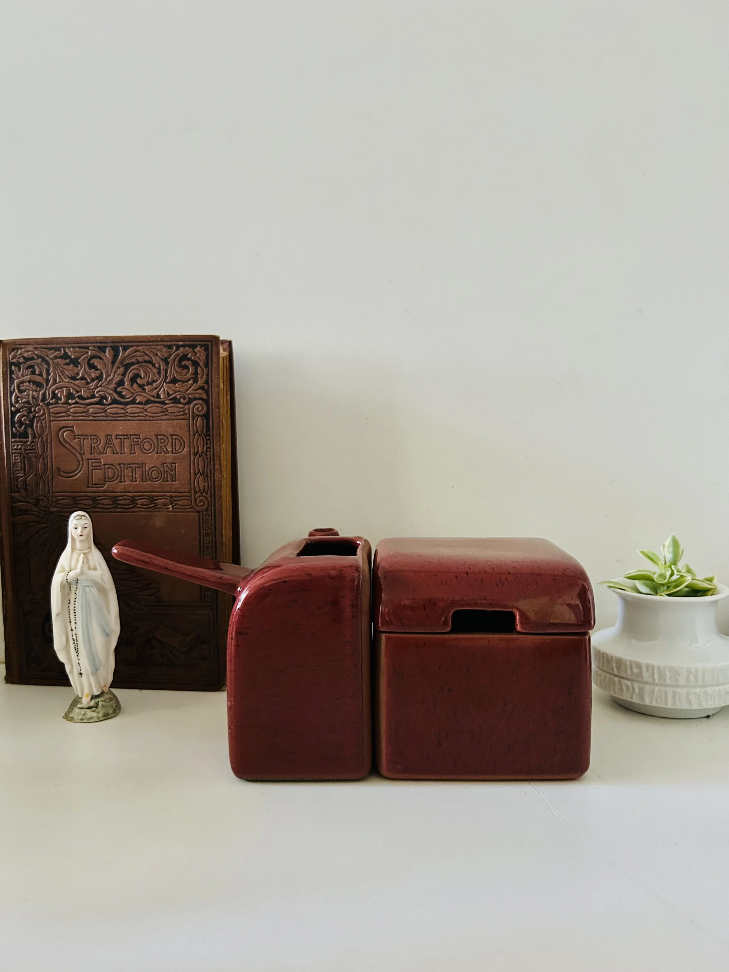 Paul Eshelman Modernist Studio Pottery Stoneware Creamer & Sugar Set