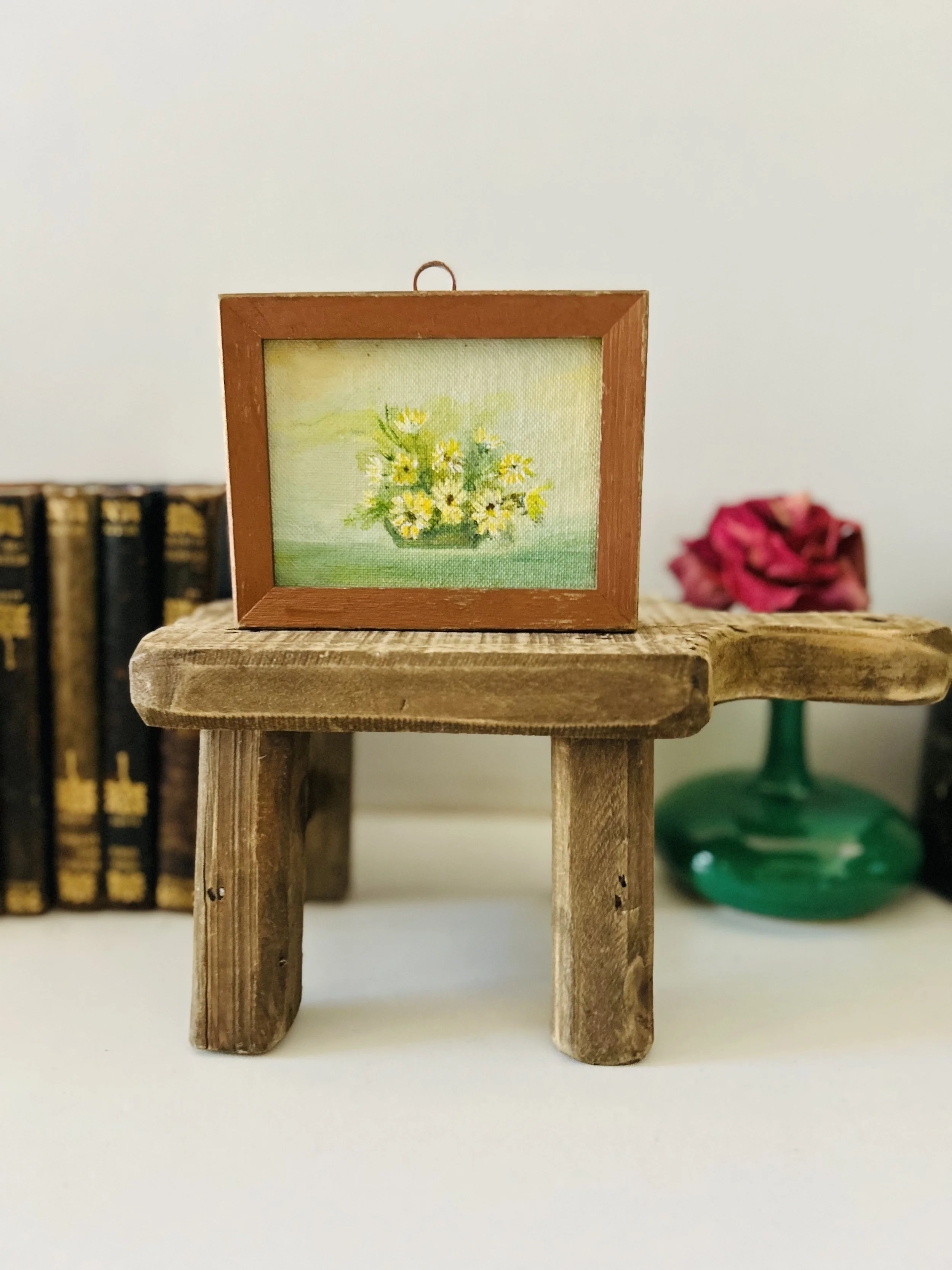 Vintage Wood Stool