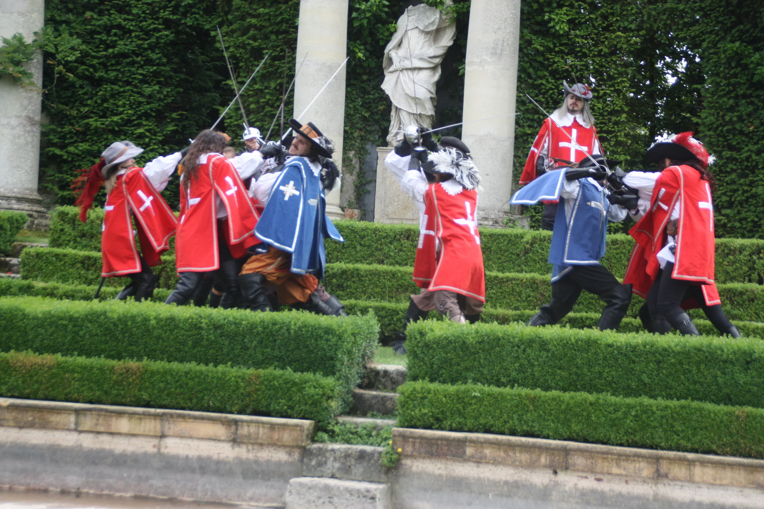 Les Aventures des Trois Mousquetaires au Château d'Ivry la Bataille