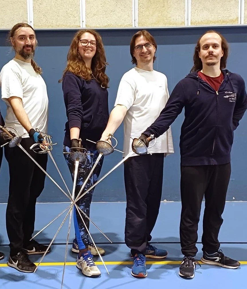 Notre équipe d'animateurs - Promotion 2024 : Antoine Bricard - Delphine Desbourdes - Hugues Desmarest - Sylvain Krasnopolski