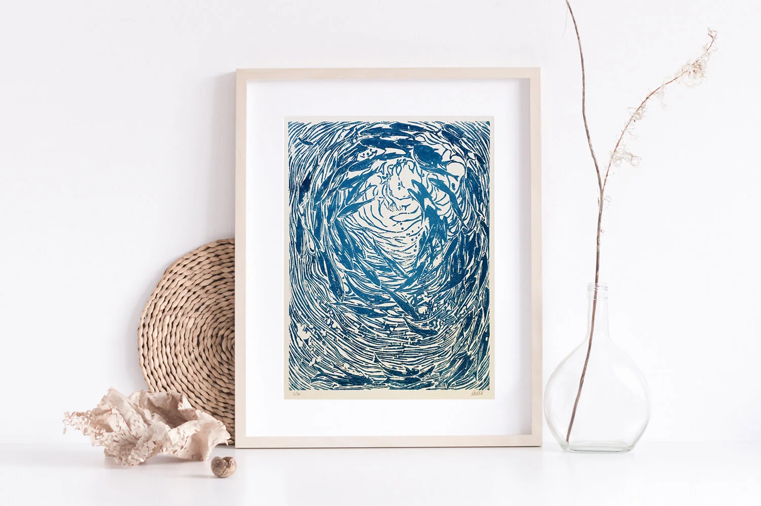 Limited Edition Woodcut