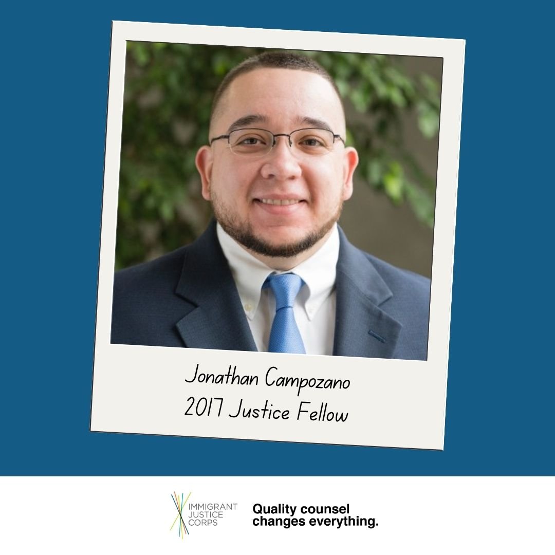 Jonathan Campozano, a 2017 Justice Fellow, reflects on the most memorable day of his fellowship. Jonathan is now a Senior Staff Attorney at @neighborslink in Ossining, NY.

IJC&rsquo;s 400+ alumni network represents an active and unprecedented commun