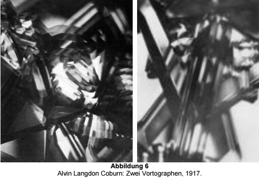 Alvin Langdon Coburn: two Vortographs, 1917