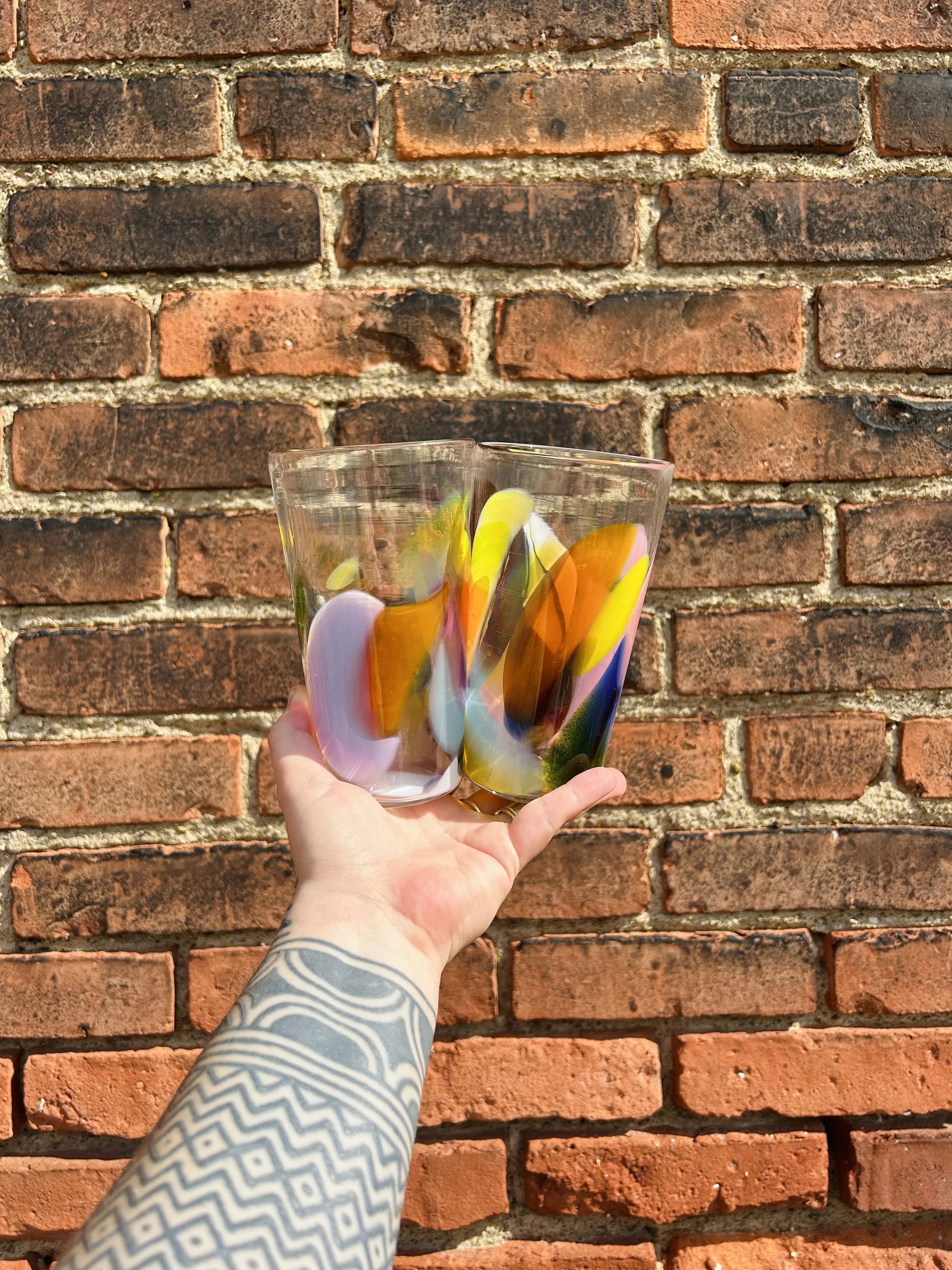 Magical Mystery Mix Pint Glasses (GLITTER!!)