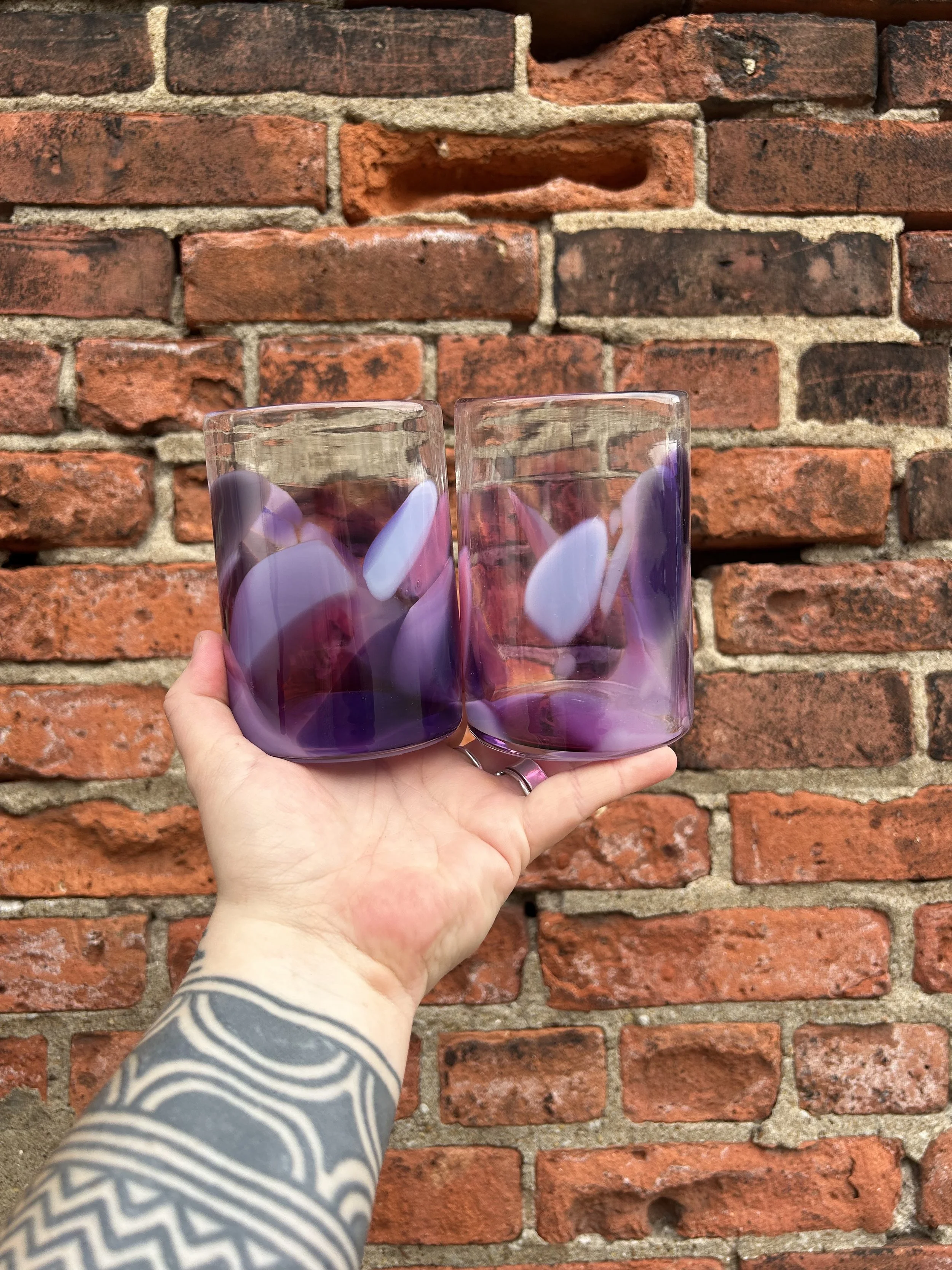 Incredipurple Cocktail Glasses (Set A)