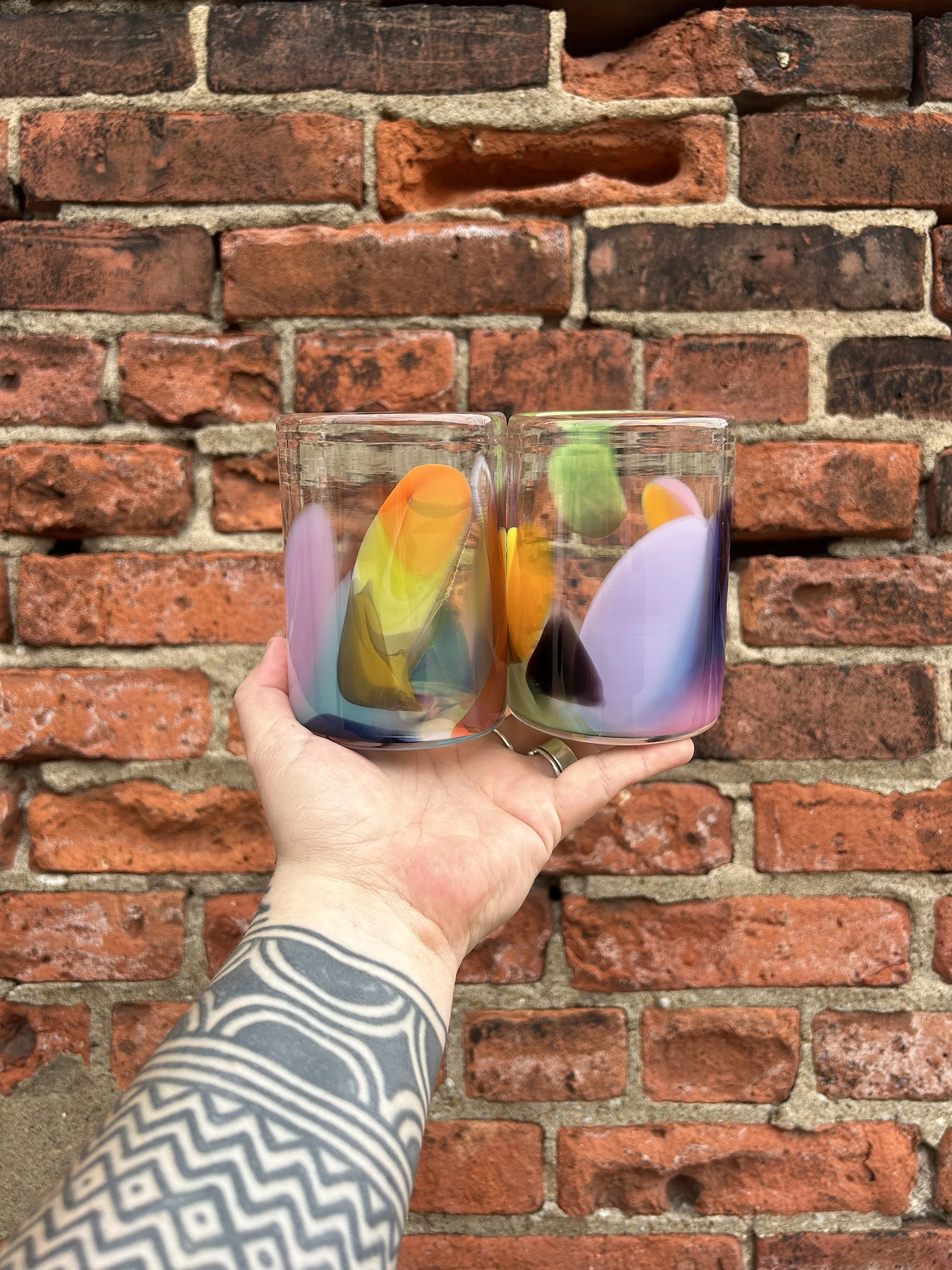 Magical Mystery Mix Cocktail Glasses (Set C)