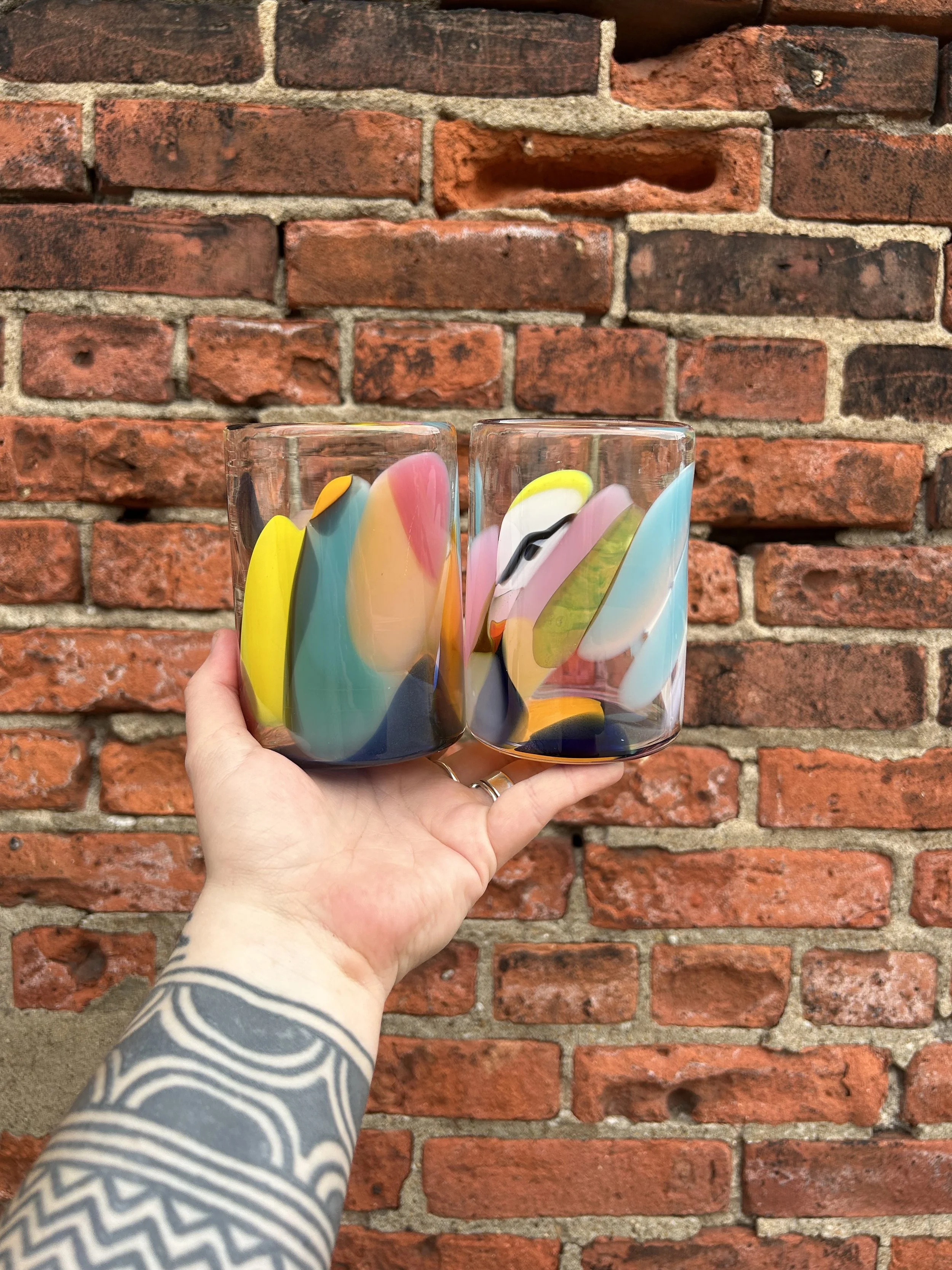 Magical Mystery Mix Cocktail Glasses (Set A)