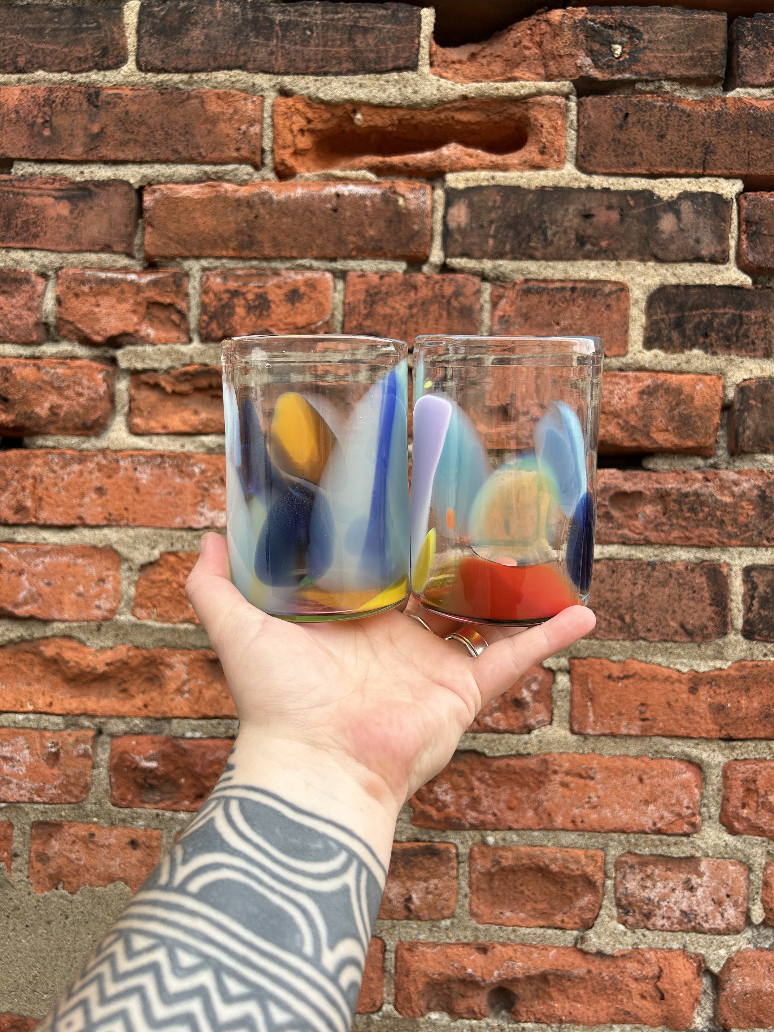 Magical Mystery Mix Cocktail Glasses (Set D)