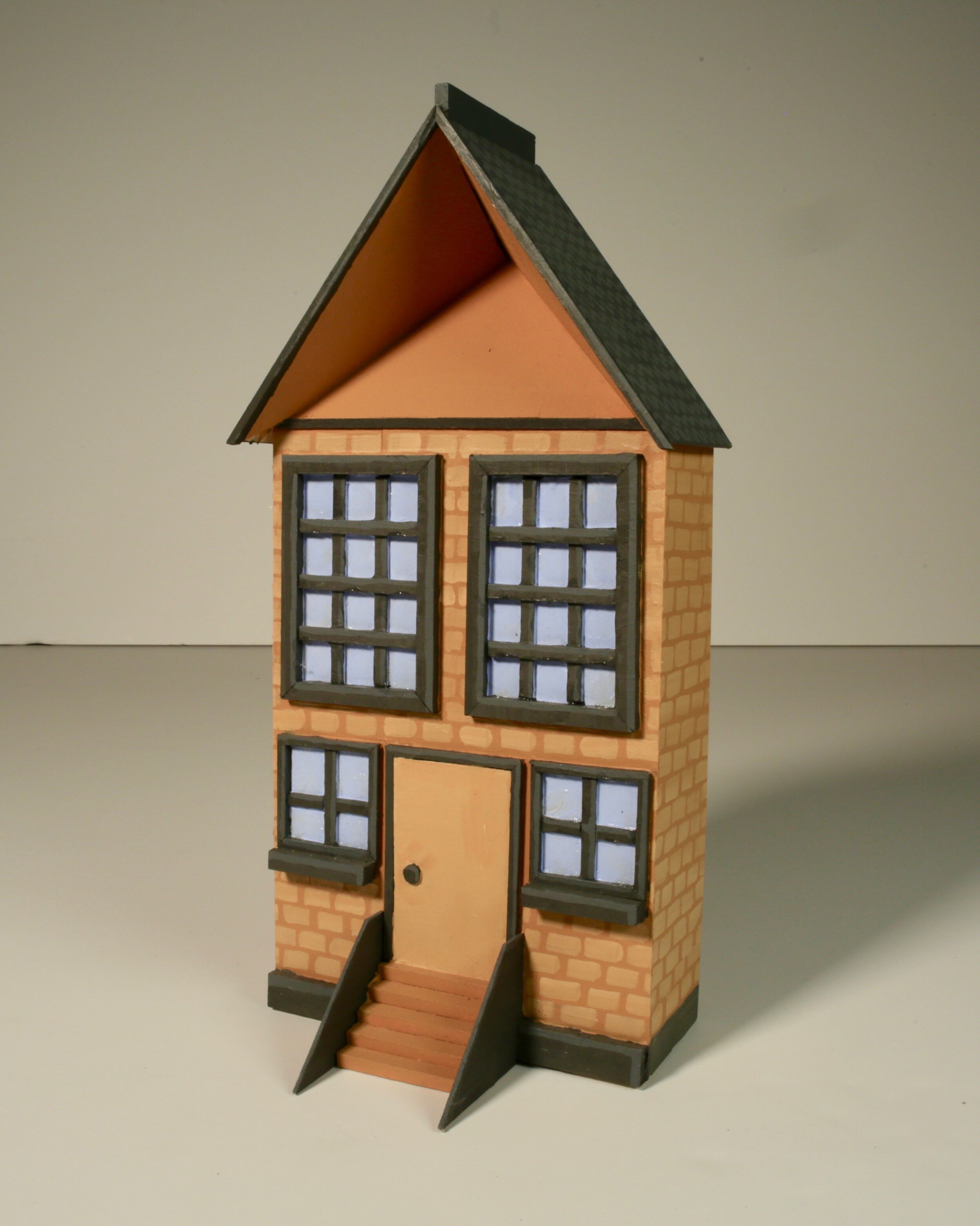 Milk carton townhouse - design and fabrication