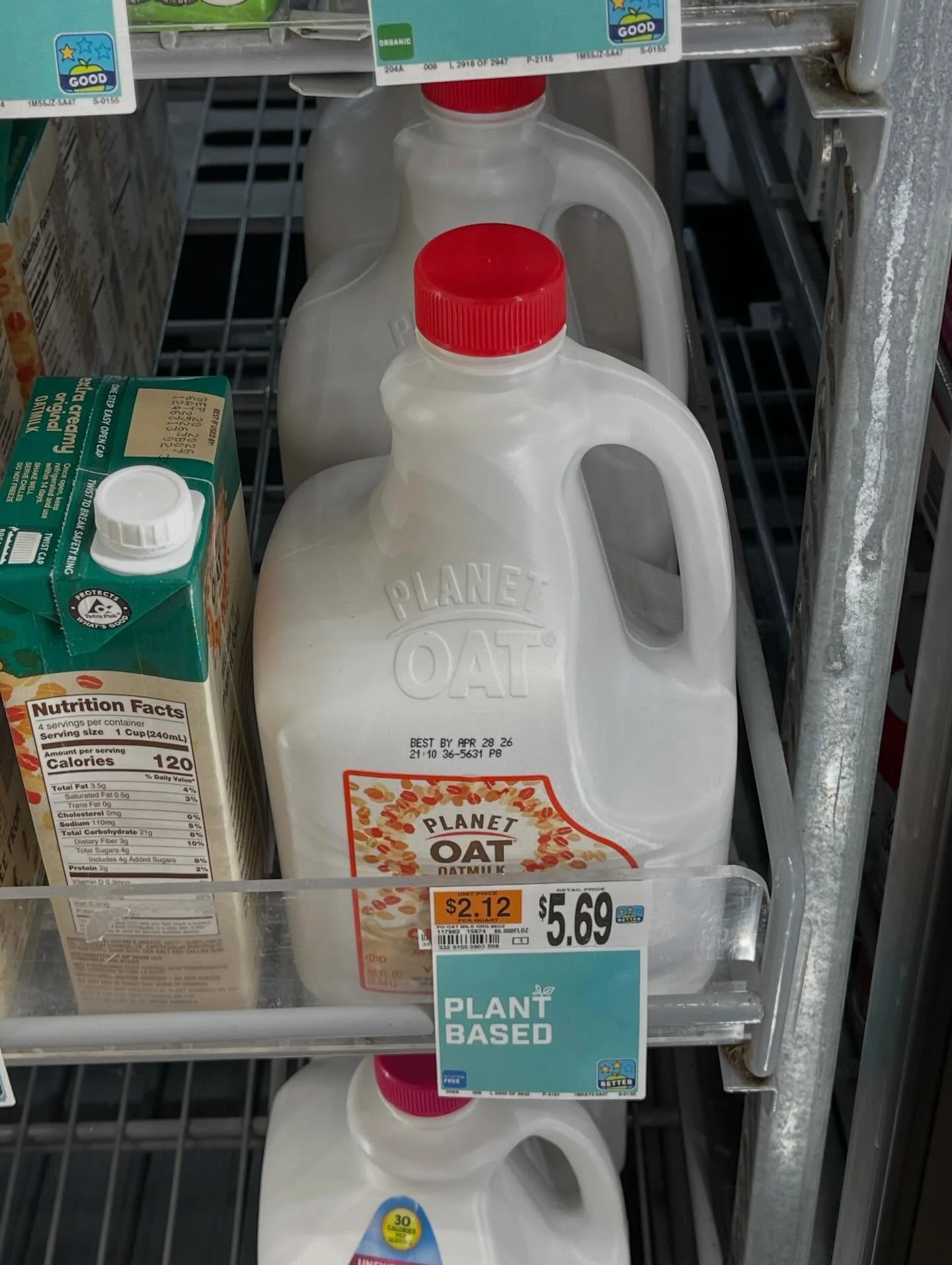 No run on oat milk. Score.