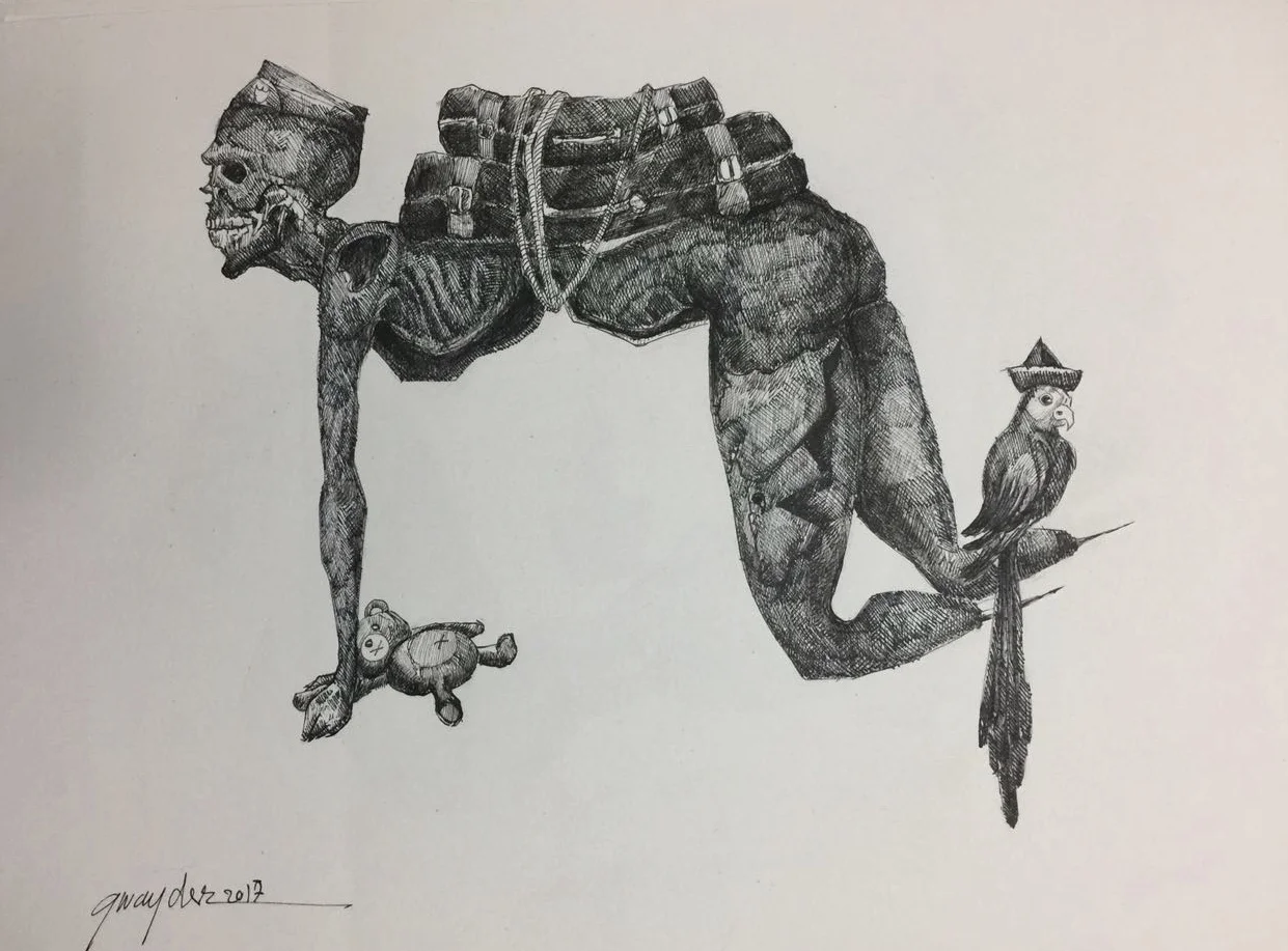 I’m an empty refugee..