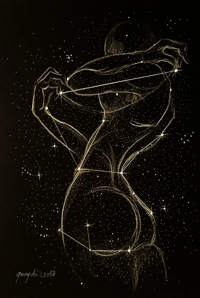  A3  mixed media on paper  2017 