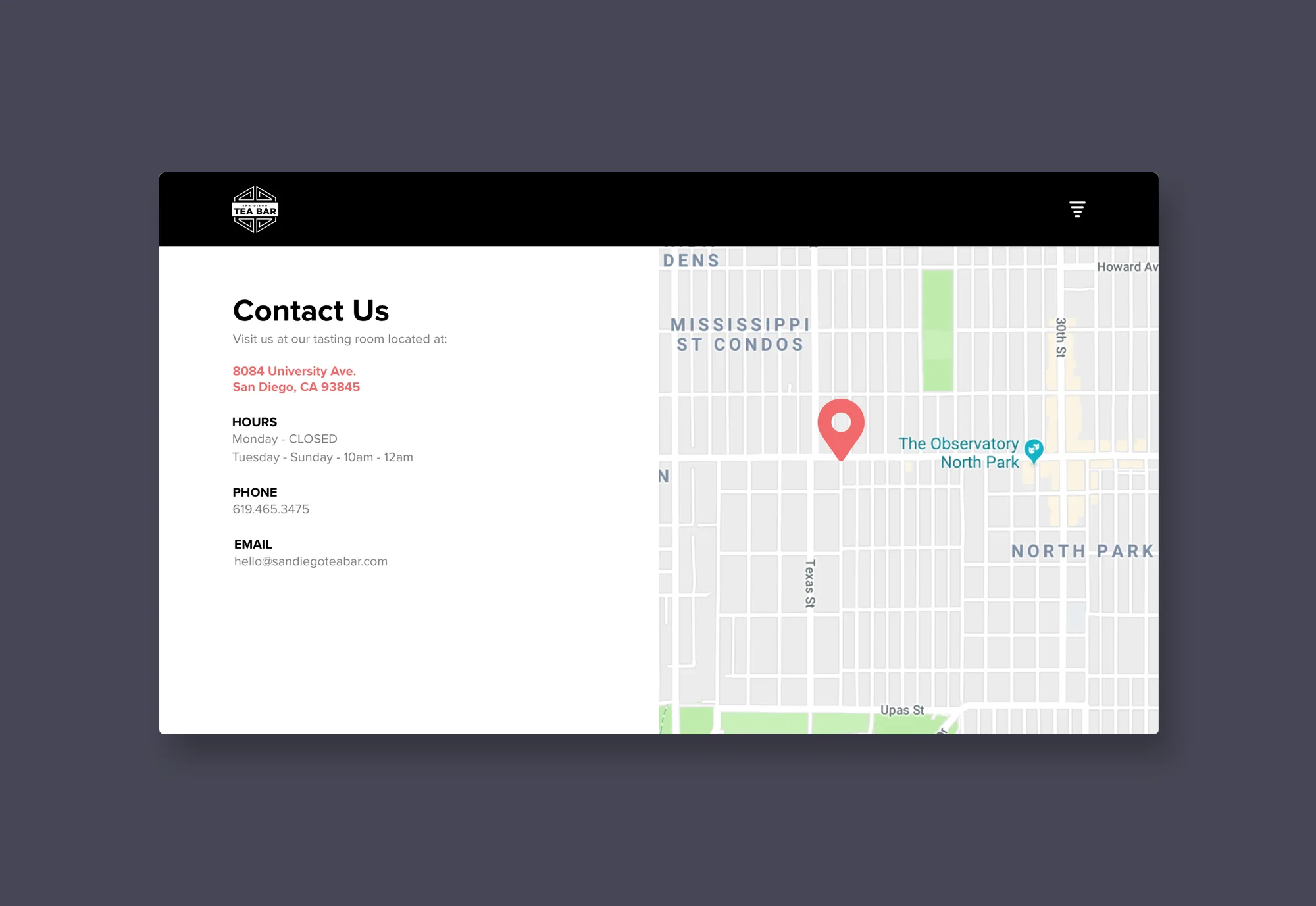Daily UI 028 - Contact