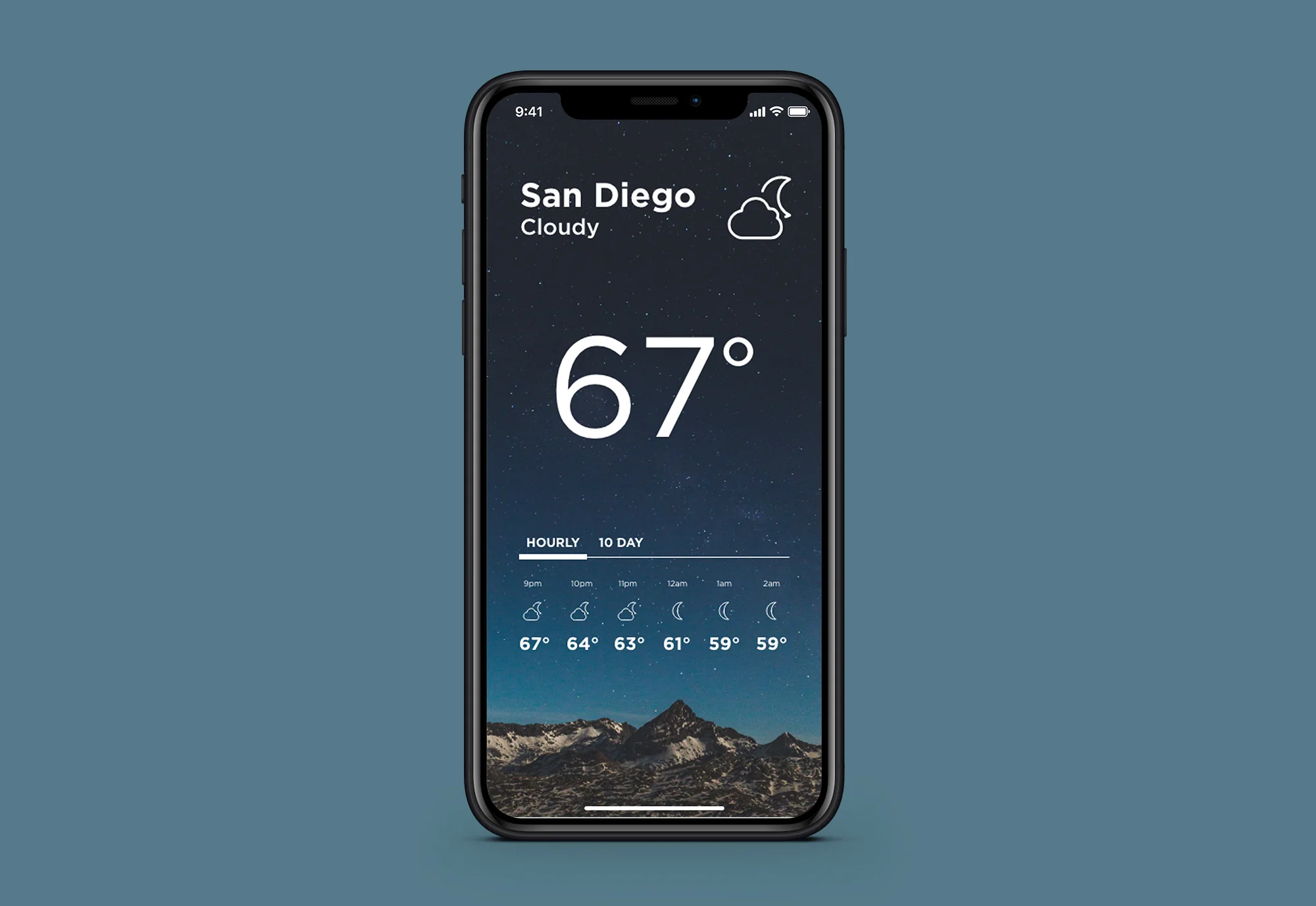 Daily UI 037: Weather