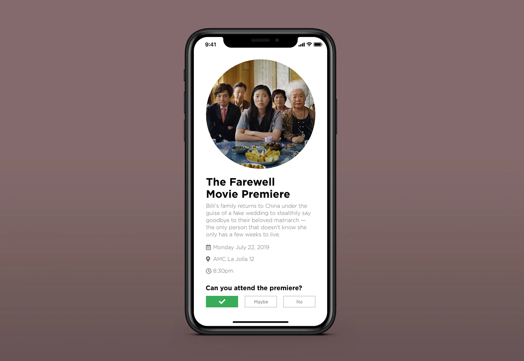 Daily UI 078: Pending Invitation