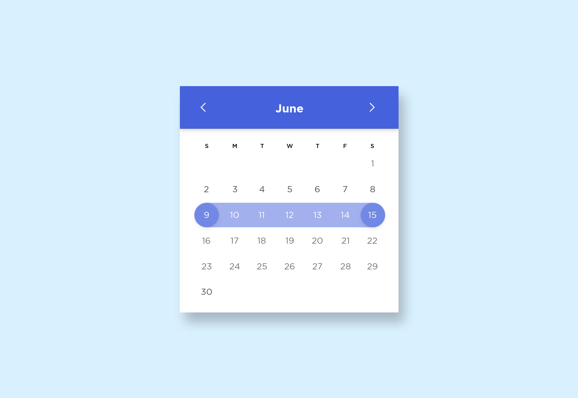 Daily UI 080: Date Picker