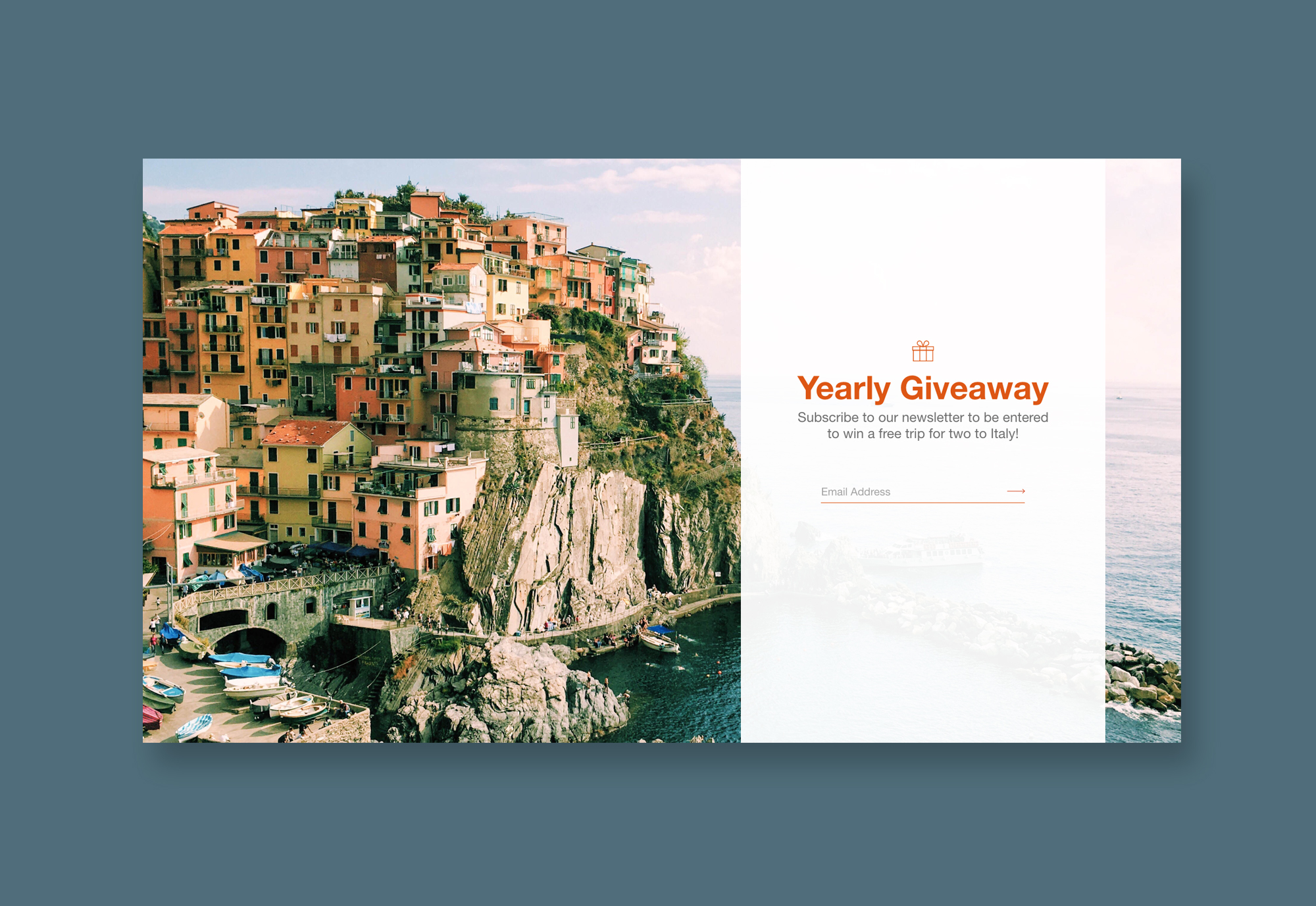 Daily UI 097: Giveaway