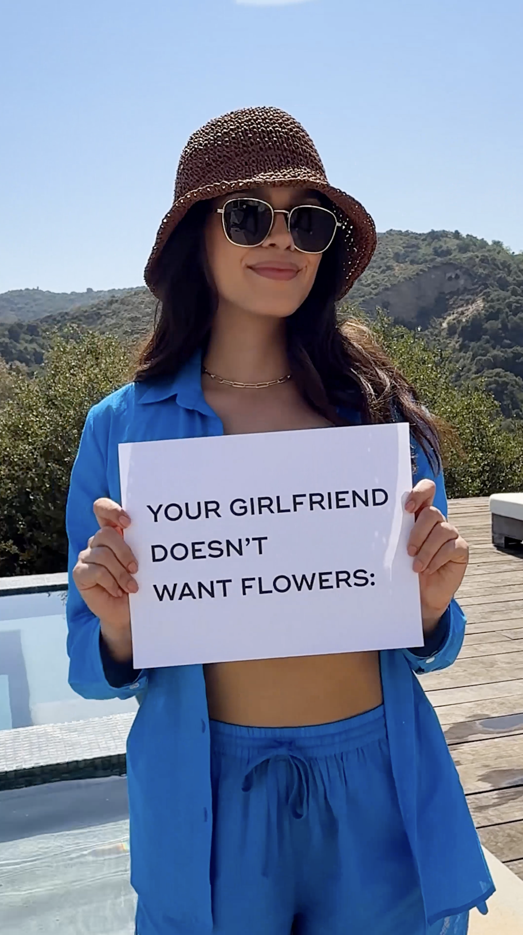 No flowers just botox