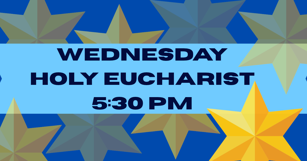 Wednesday Healing Eucharist in Chapel