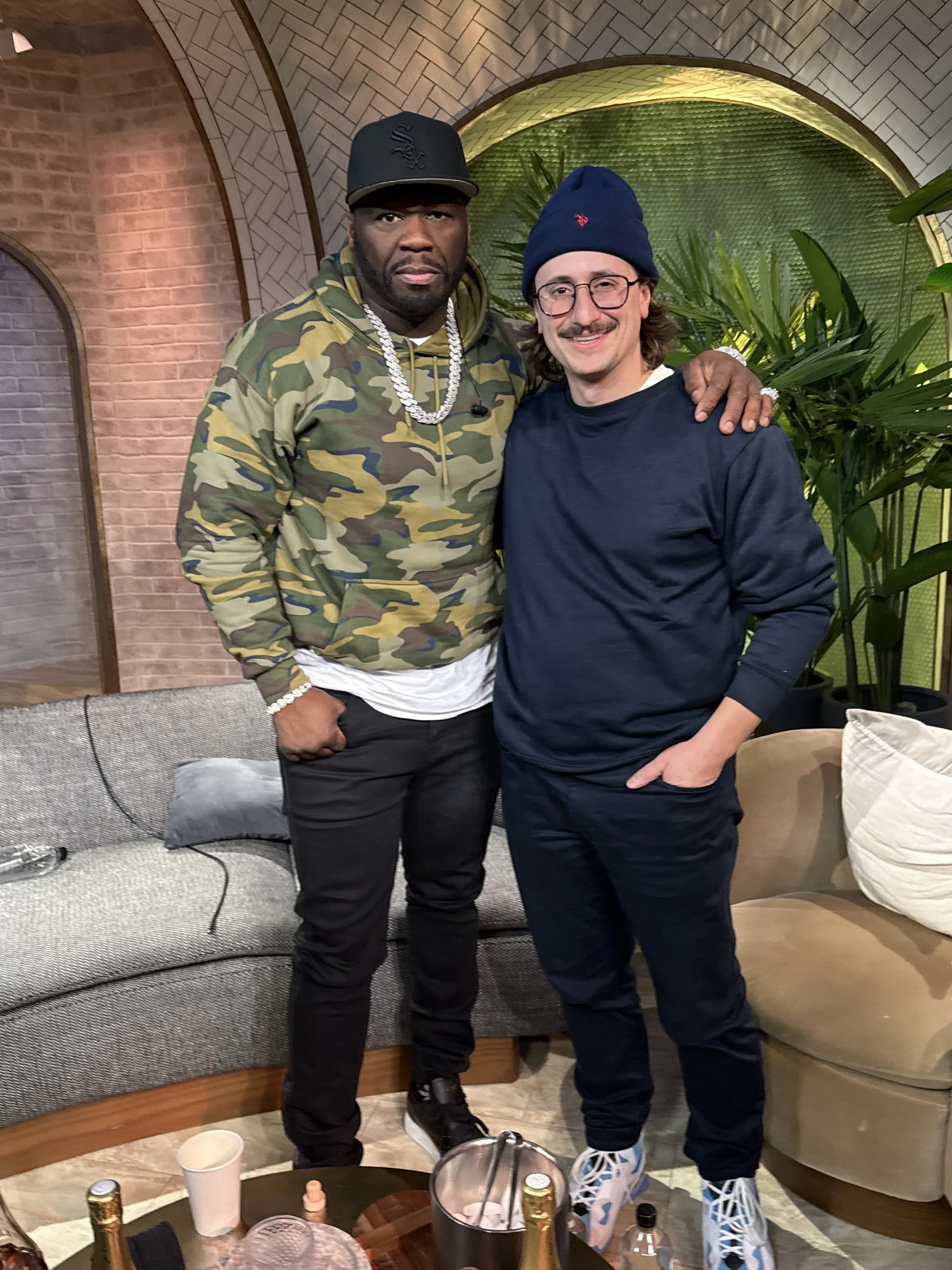 Joe with 50 Cent