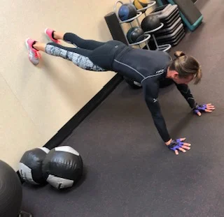 Flex Your Abs: Day 4 Plank Against the Wall