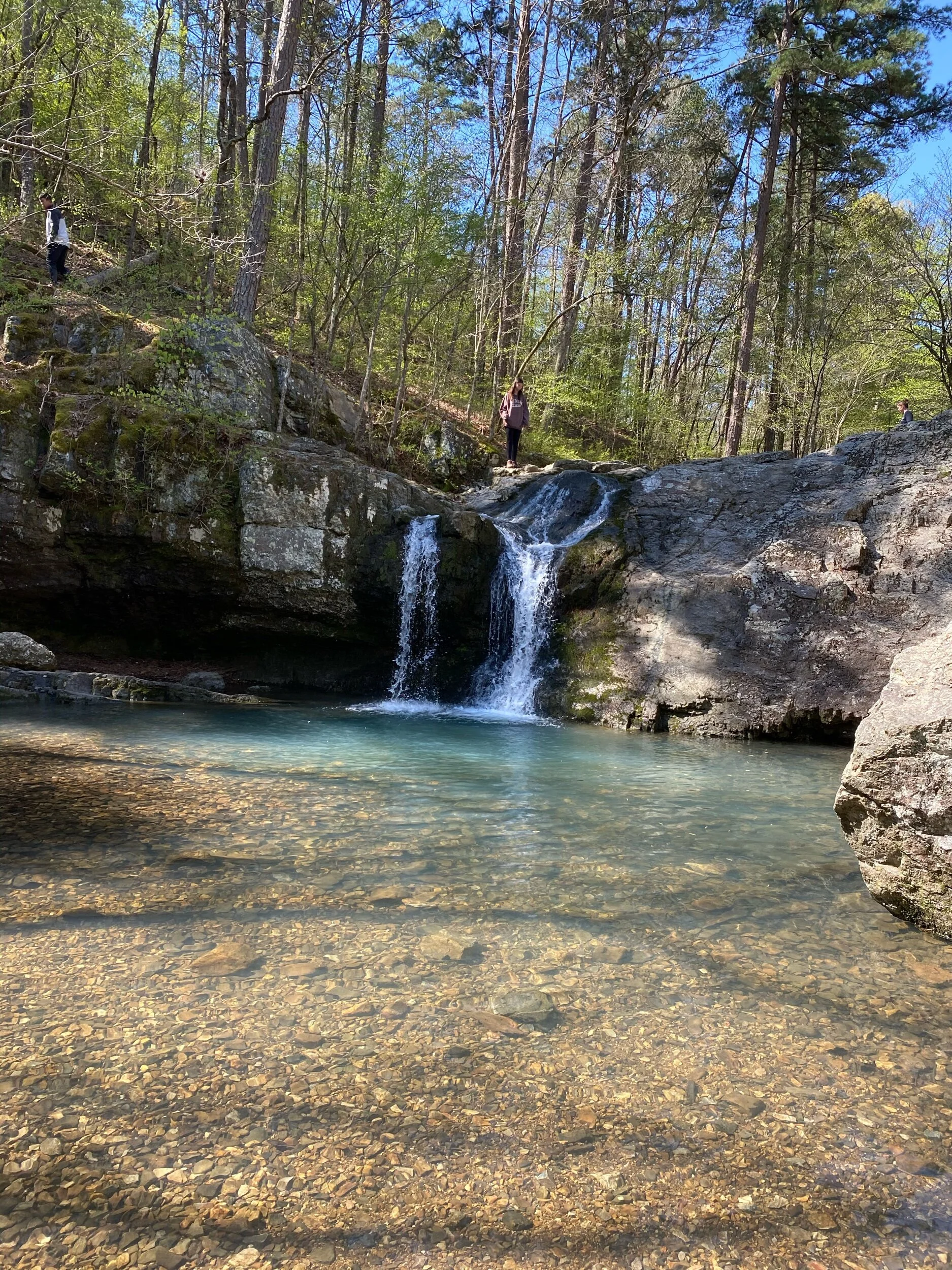 Falls Branch Trail at Lake Catherine