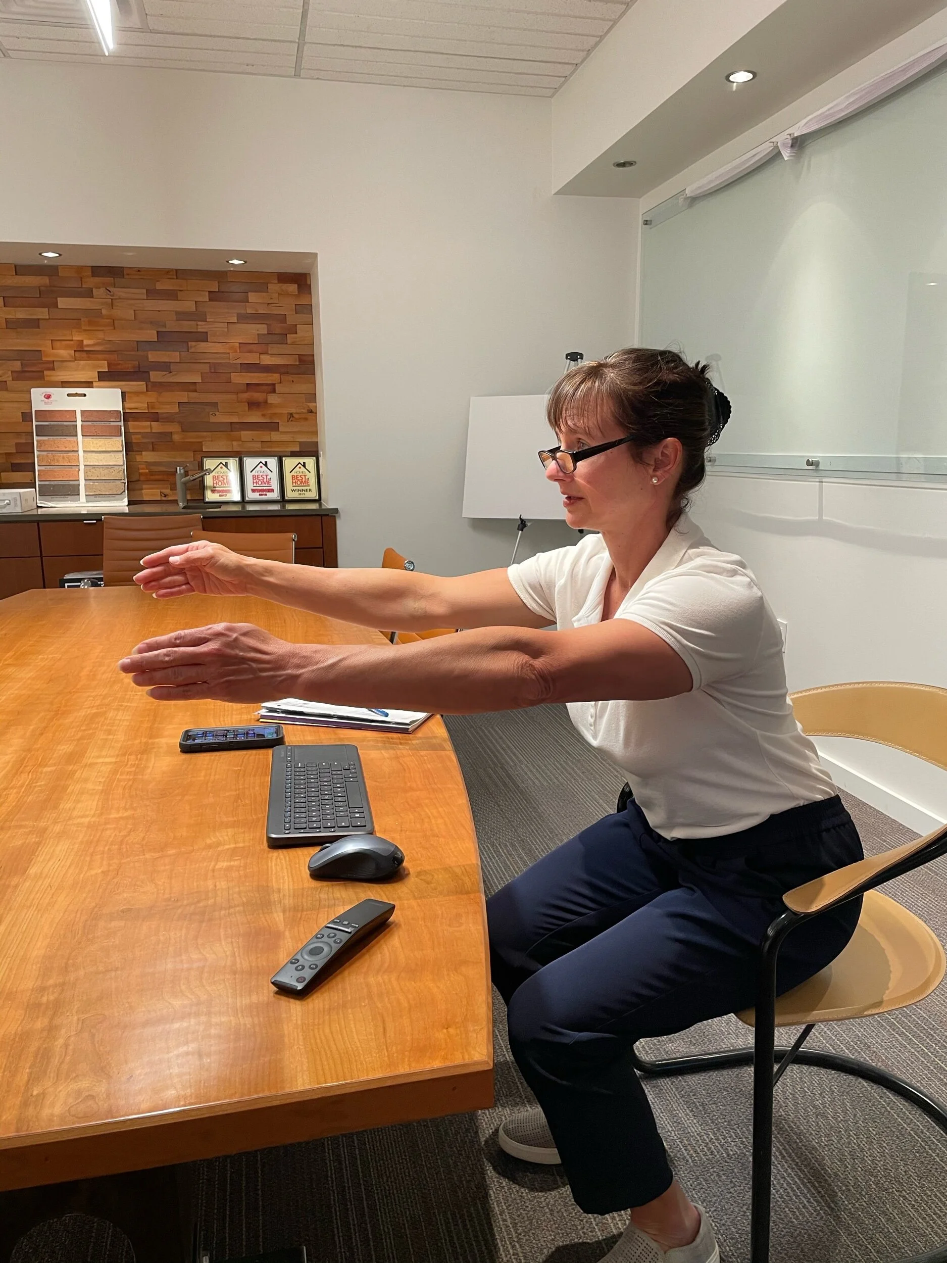 Working out at the Office