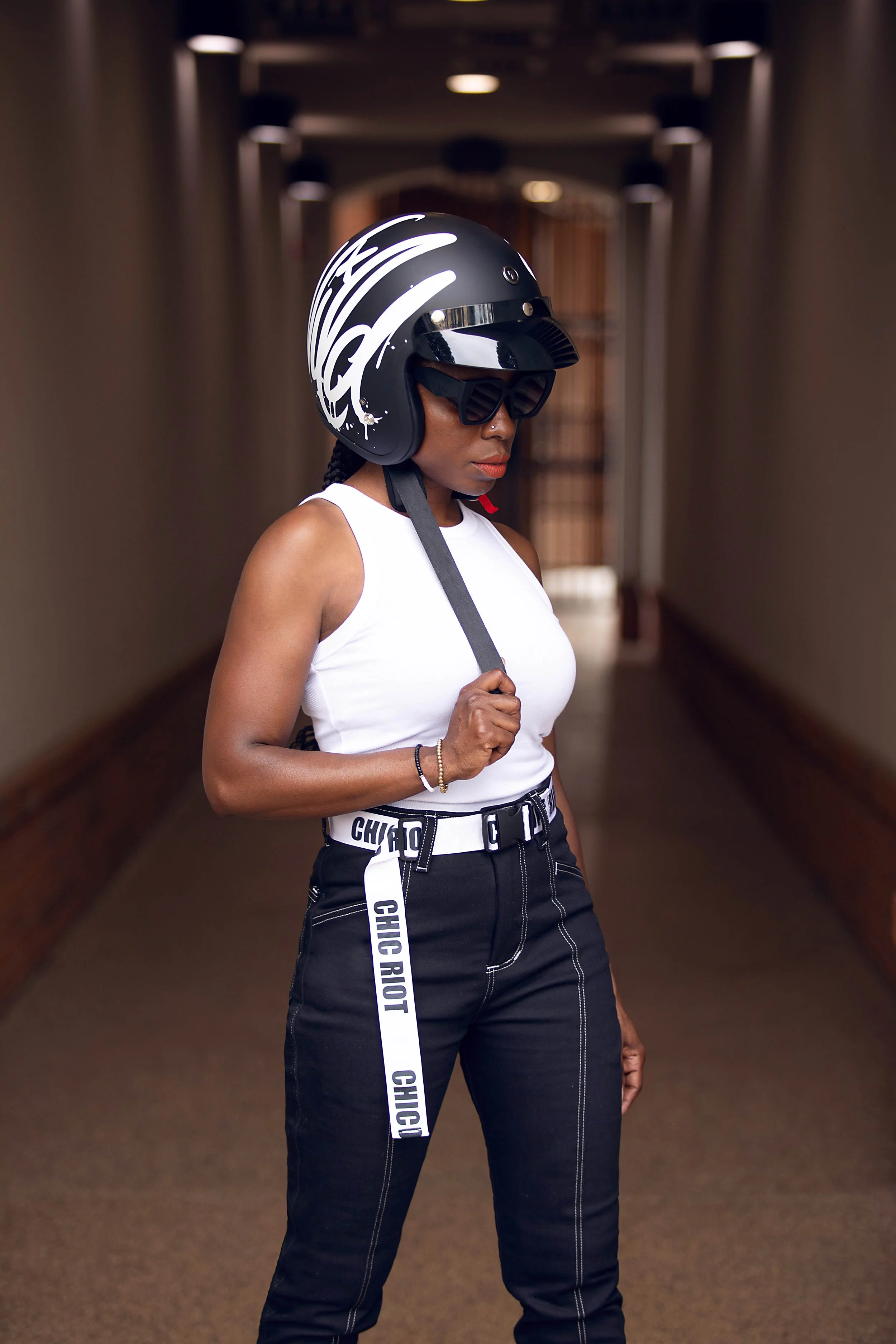 Chic-Riot-Victoria-Moto-Jeans-Tab-Suwanee-Torc-Helmet.jpg