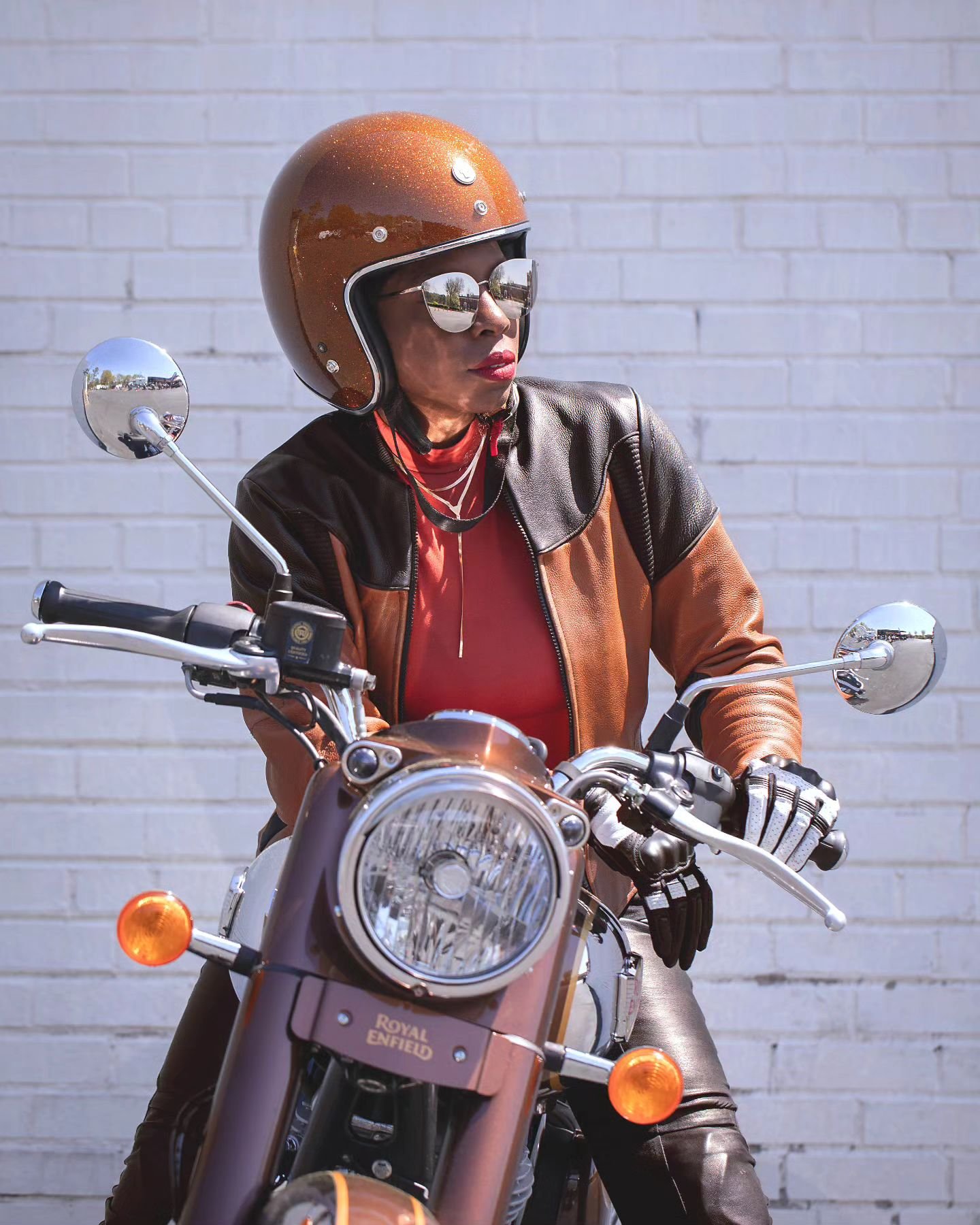 Sunny days are meant for riding ☀️🏍️ so let's make the most of it! Don't forget to gear up 😉 #chicriotapparel x @torchelmets 

Where fashion meets safety. | www.chicriot.com 

#ChicRiotxTorcHelmets #motohelmet
#motofashion #motobrand #motoapparel #