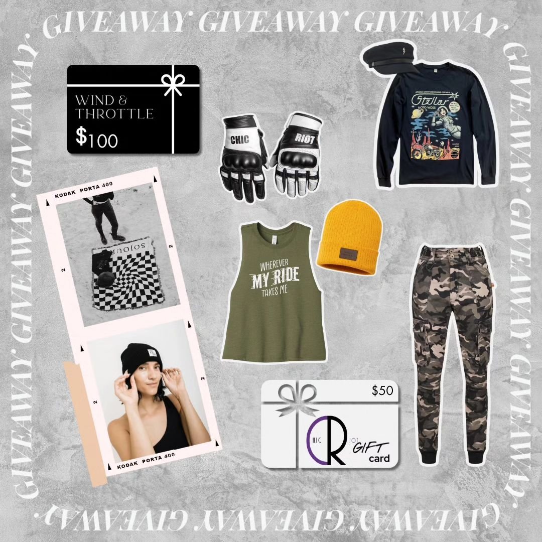 💥IFRD GIVEAWAY💥

What better way to celebrate International Female Ride Day than with a ✨GIVEAWAY✨prize package worth over $700, filled to the brim with goodies made and designed BY women FOR women.

👇 Here&rsquo;s how to enter👇

1. Like &amp; sa