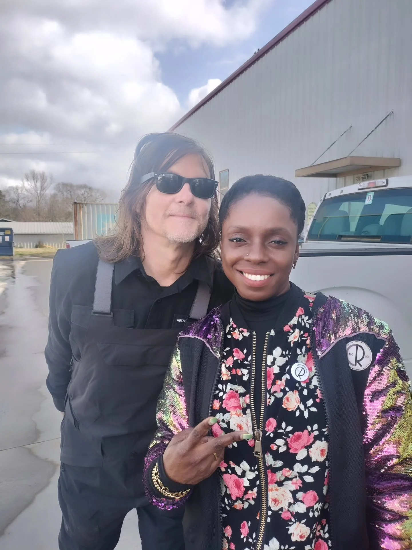 Here are some BTS photos of @rideamc S7. Ep.2 be sure to watch! We got to hang out with some of our favs in Athens @boxerworks @oglethorpegarage that day along with meeting Norman Reedus! 💯

Our Alana jacket made its debut! But have you seen the 2.0