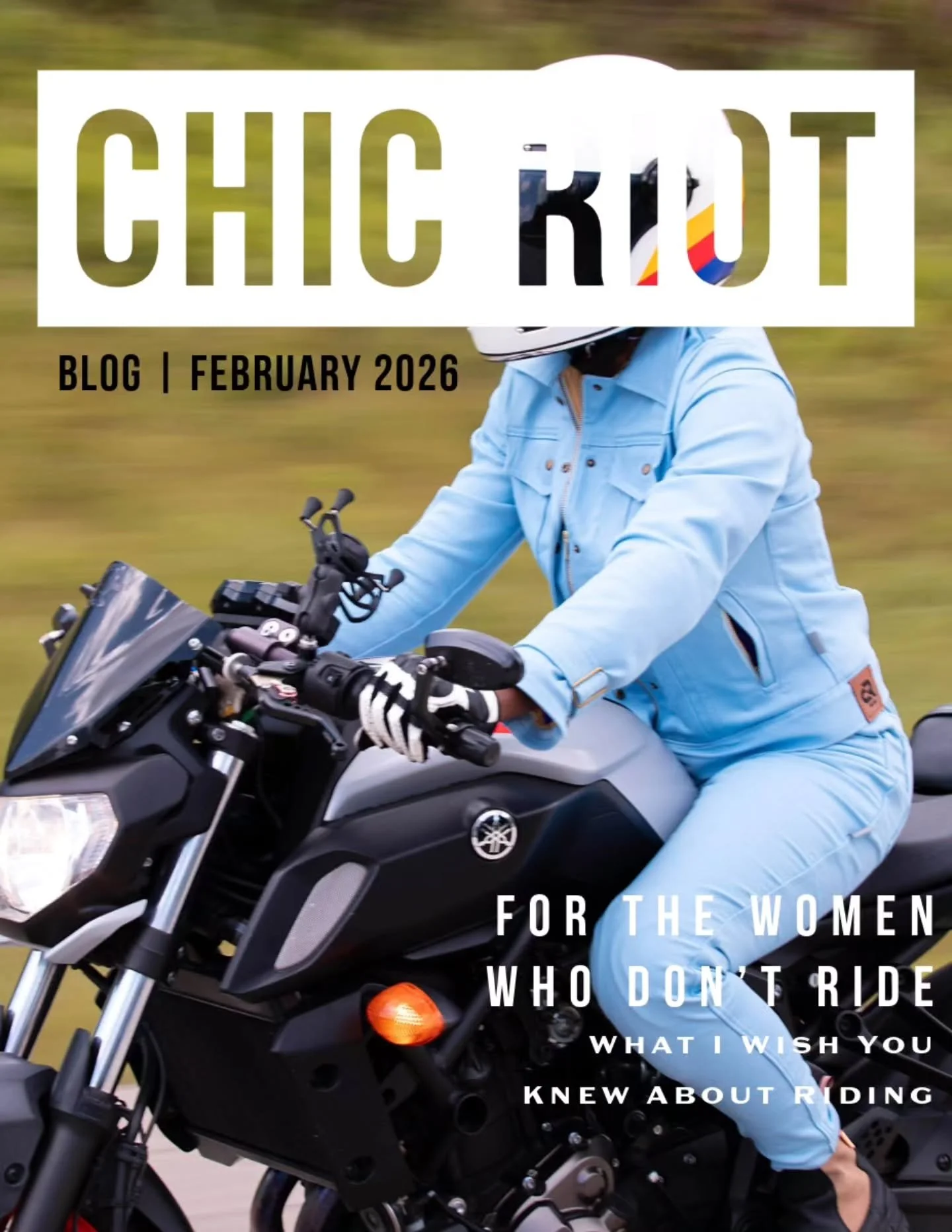 "For the women who don't ride: What I wish you know about riding" Check out one of our latest blogs on the site and let us know if you agree! 

Here's an excerpt:

One of the biggest myths about women riding motorcycles is that it&rsquo;s p
