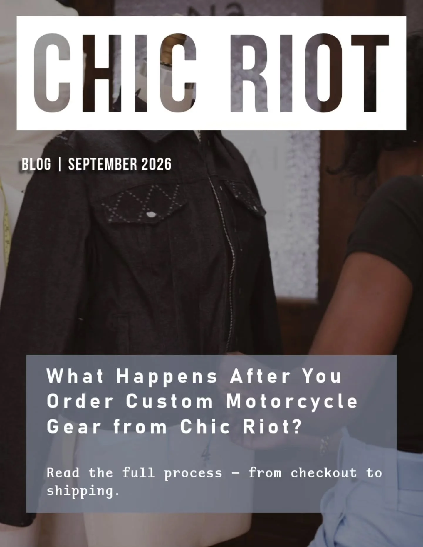The custom gear process by Chic Riot definitely makes for a blog especially for women riders who love to be informed and educated in the gear making process.

✨ Your gear should start with you, not a size chart.

Here's an excerpt: 

If you&rsquo;ve 