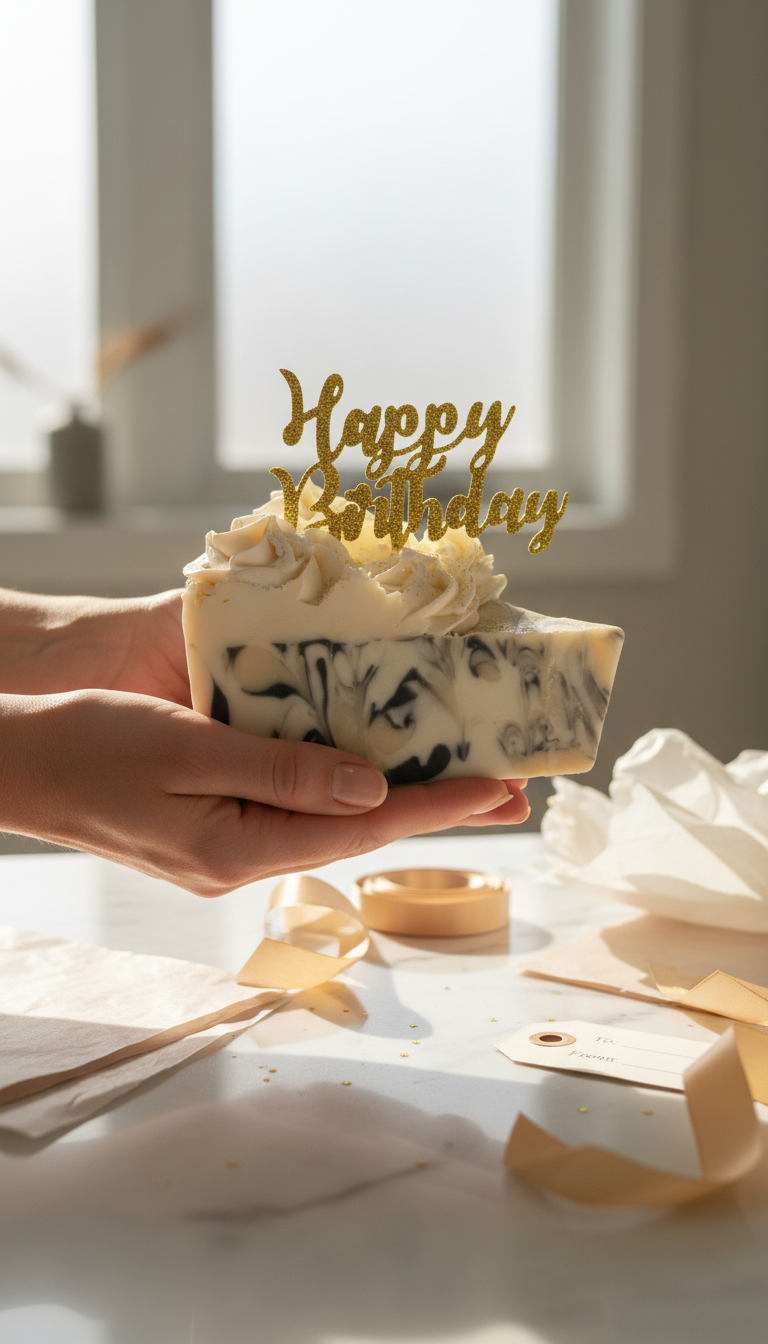 Happy Birthday! cake soap