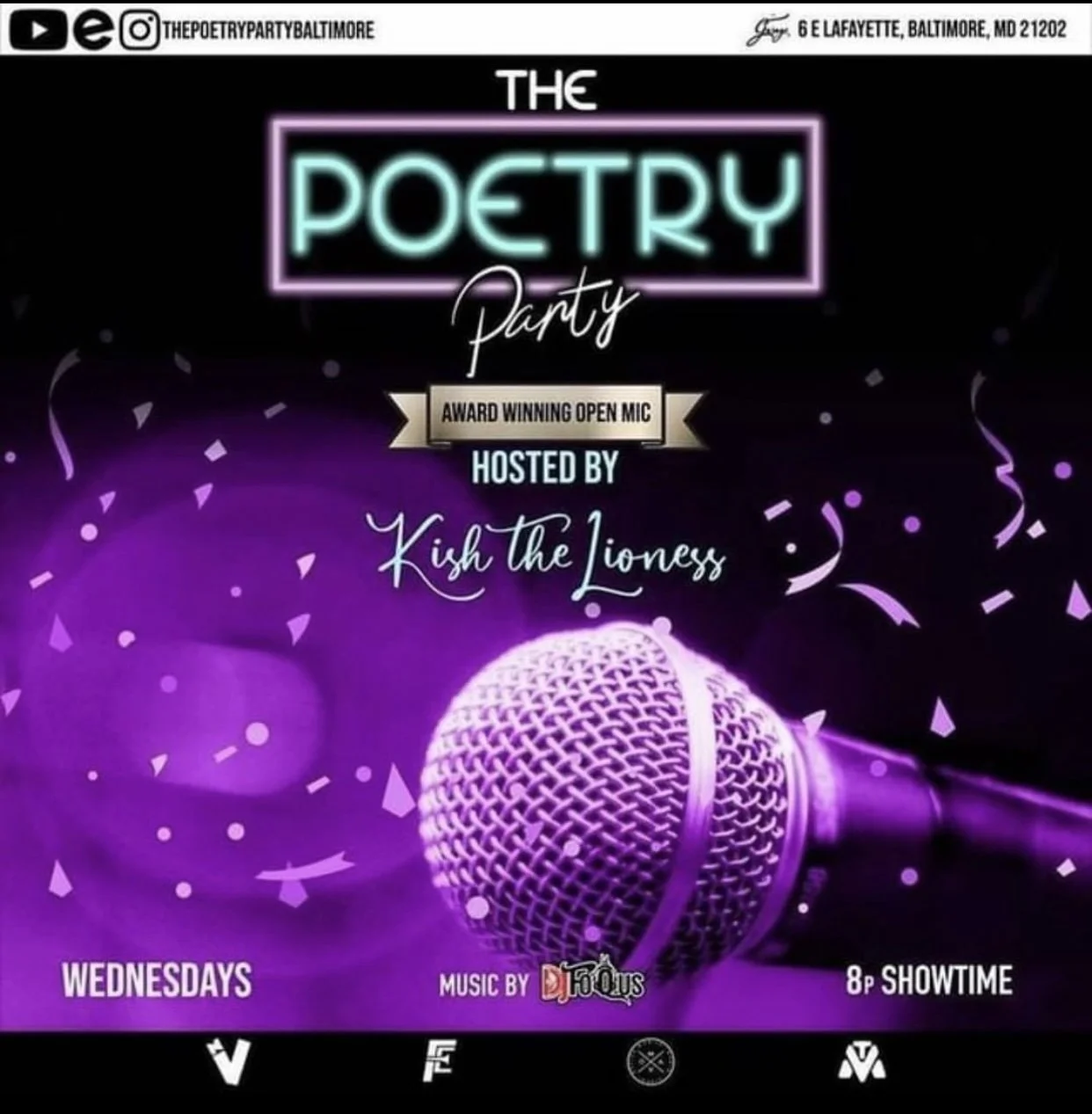 The Poetry Party Live