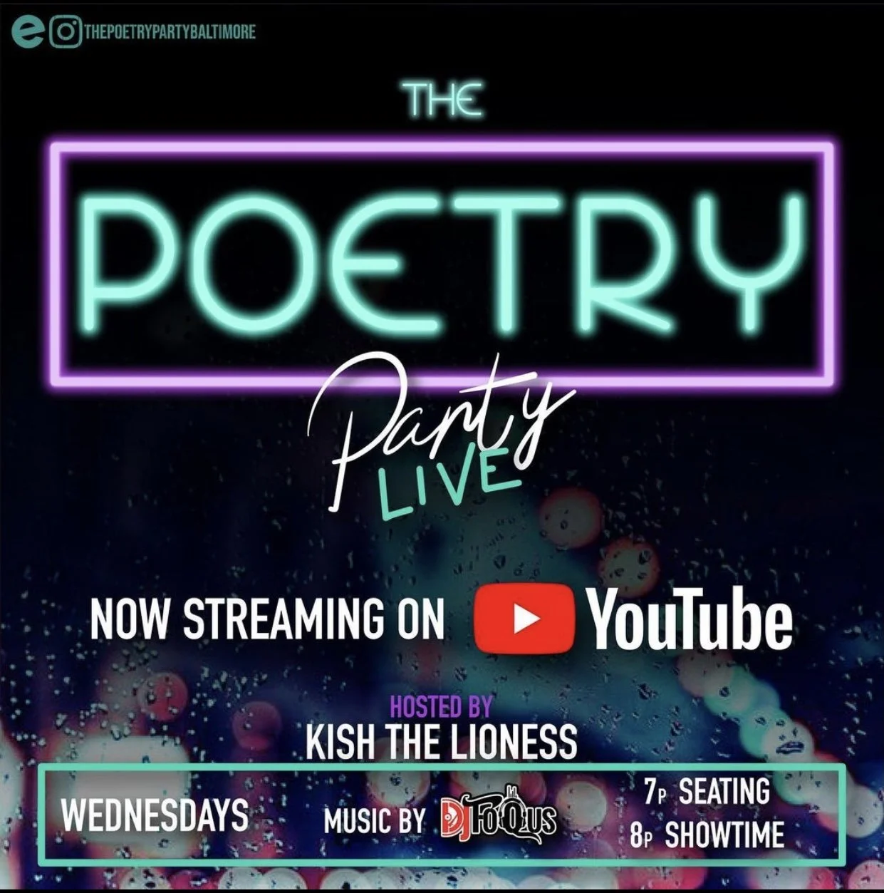 Poetry Party Live
