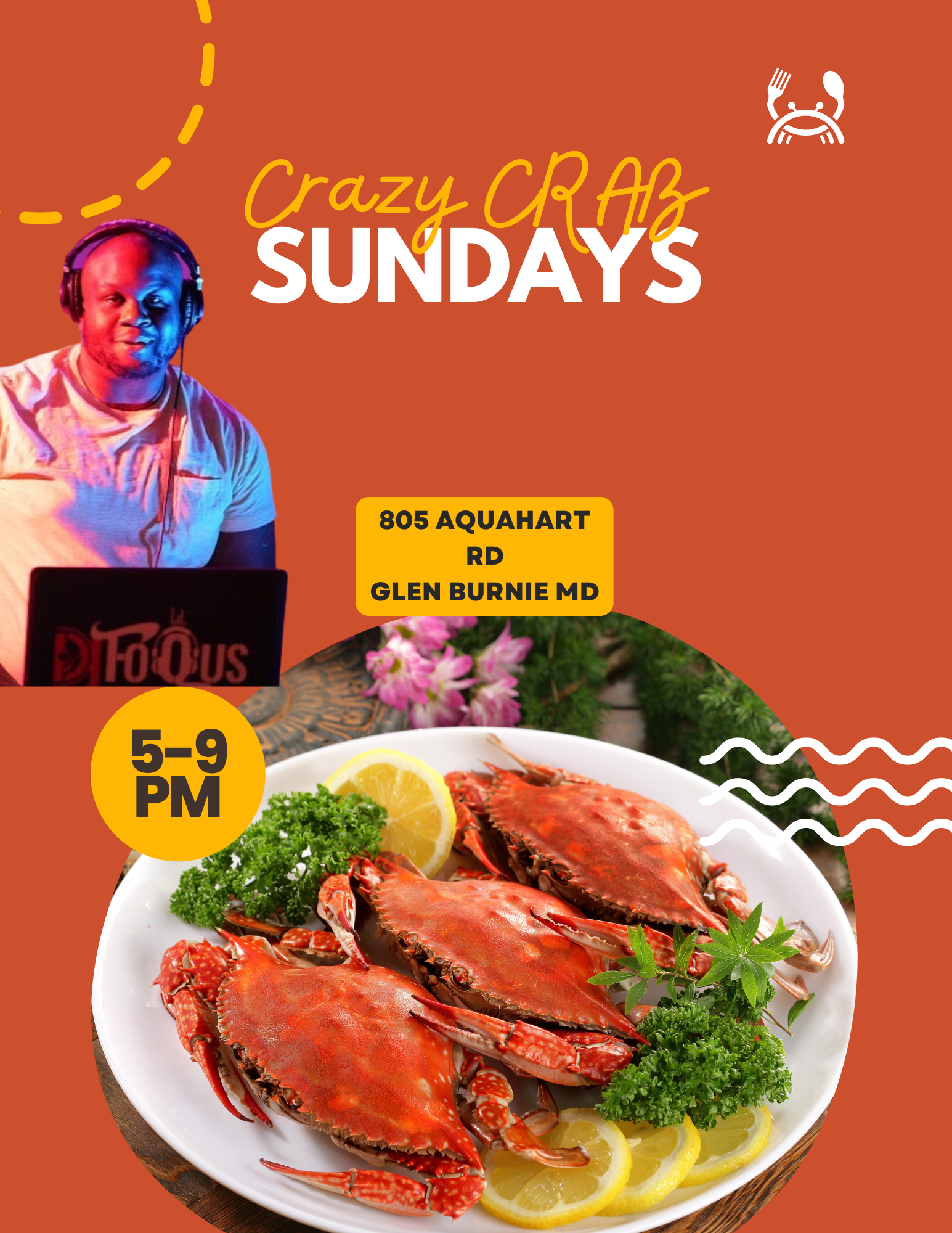 Crazy Crab Sunday