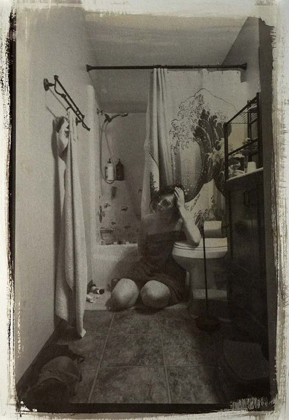 Domestic Life; Salty Self Portrait IV