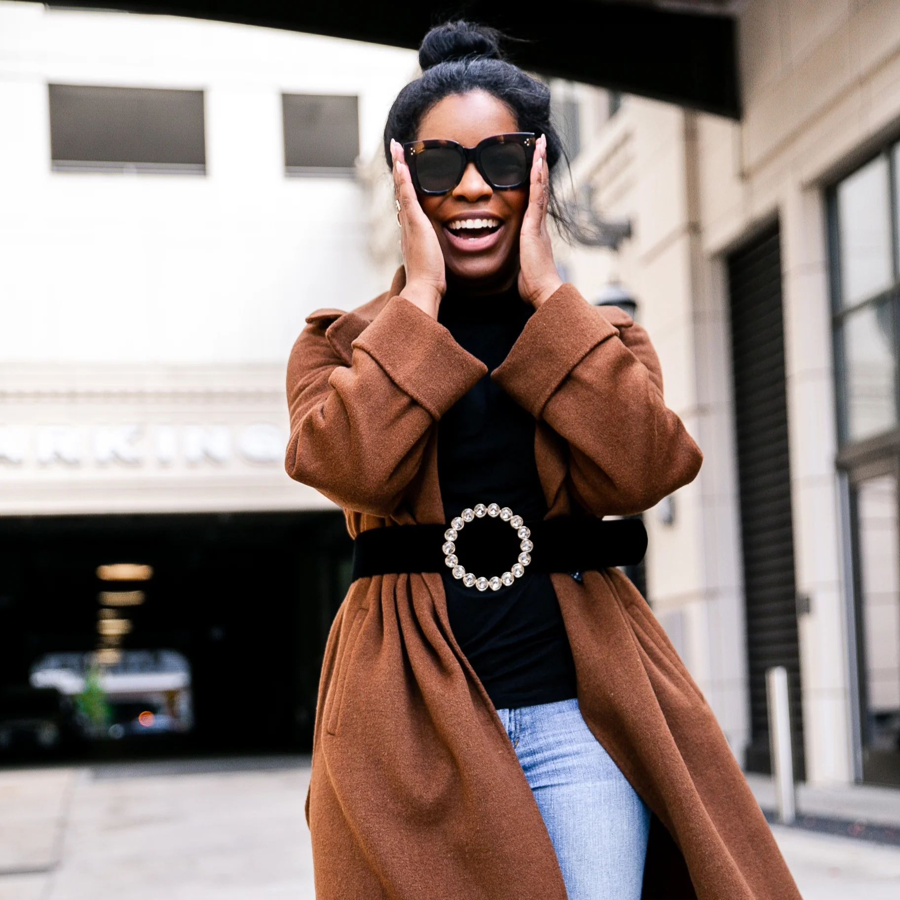 Camel Coat from Work to Play 