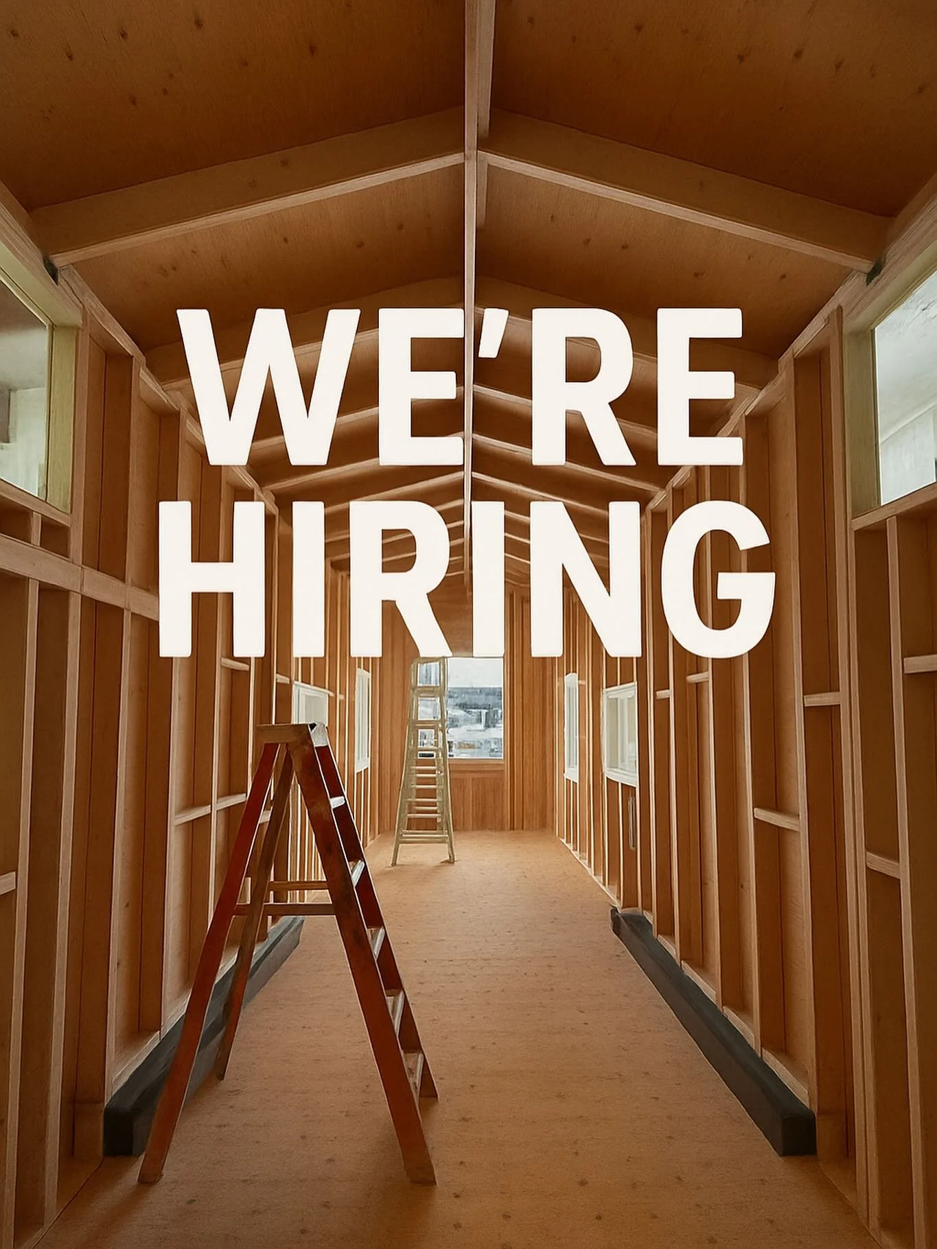 Yes, it&rsquo;s true! We&rsquo;re looking to add a reliable, hardworking, and skilled builder to our team this early fall.

We&rsquo;re a family-run small business that values collaboration, community, and exceptional craftsmanship. Ideally, we&rsquo