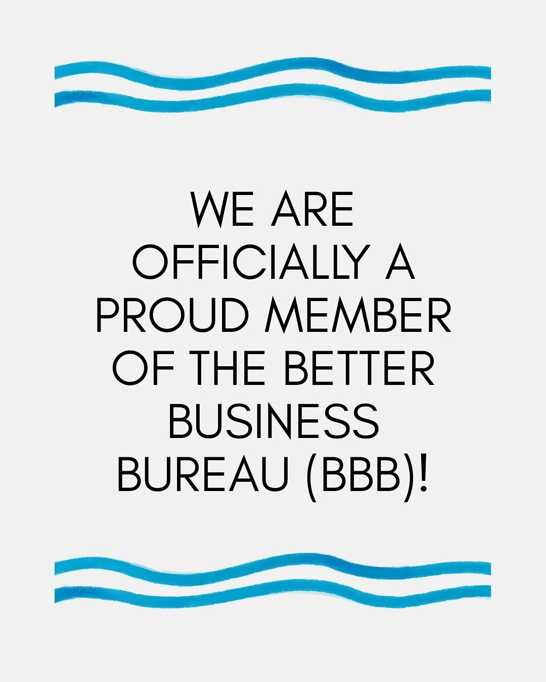 ✨ We&rsquo;re officially a proud member of the Better Business Bureau (BBB) ✨⁣
⁣
At Spindrift, integrity and craftsmanship are at the heart of everything we do. Becoming a BBB Accredited Business means more than just a badge &mdash; it&rsquo;s a comm
