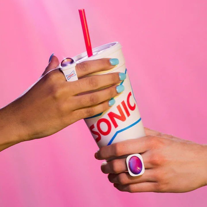 SONIC SLUSH #MOOD //

One of the cooler products we&rsquo;ve made to date is this color changing mood ring designed to look like a Sonic Slushie! Swipe to see the collection that went along with the Slush Ring, all available to ship on @sonicdrivein!