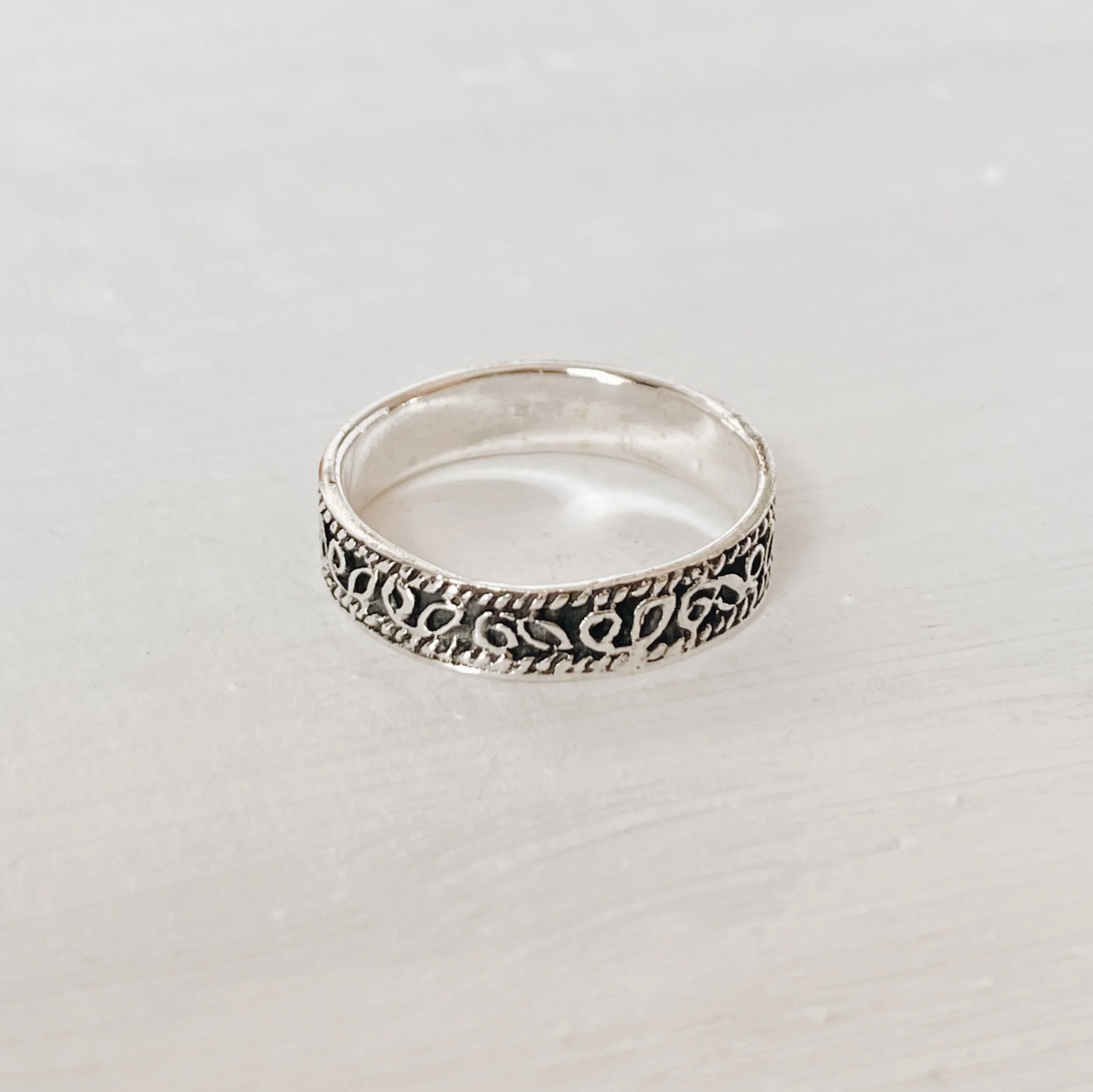 Filigree | Sterling Silver Toe Ring