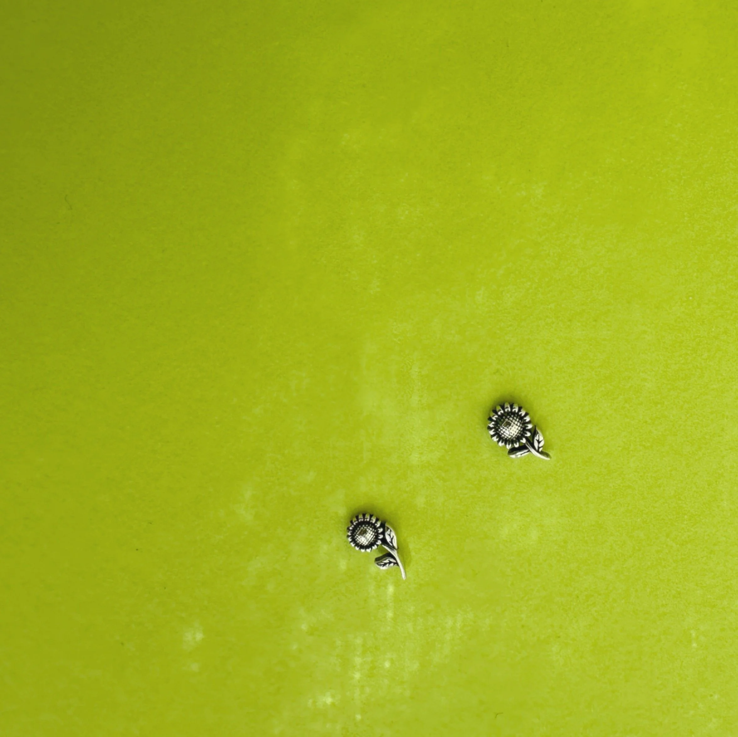 Mini Sunflower Stud Earrings